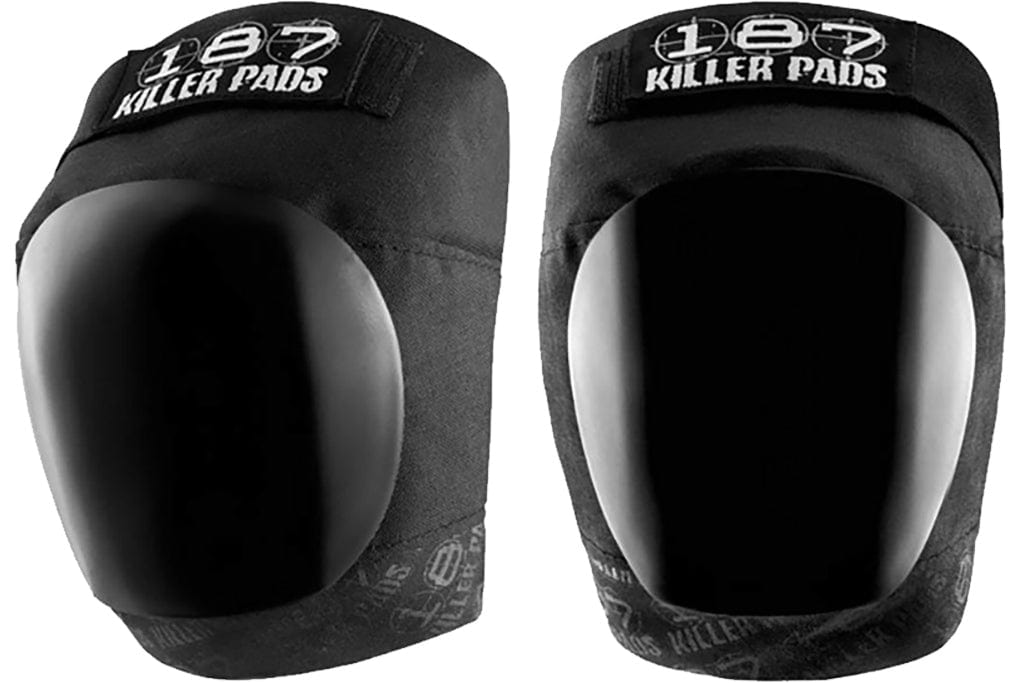 187 Killer Pads Pro Knee Pads Black Skateboard Protection