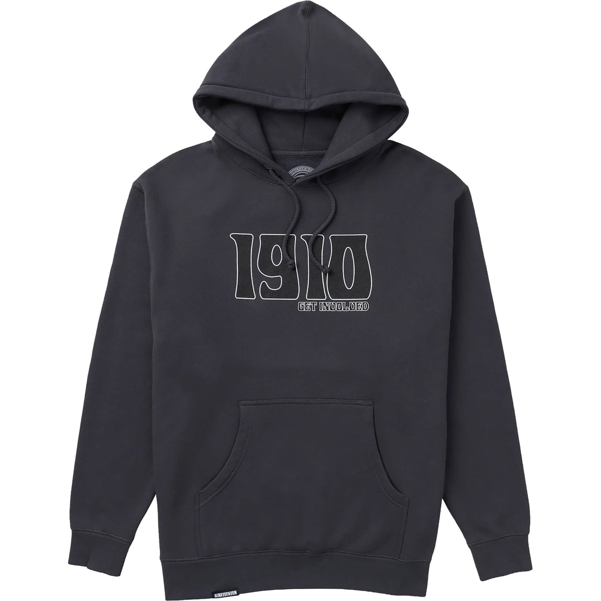 1910 Hero's III Hoodie Vintage Black Sweatshirts