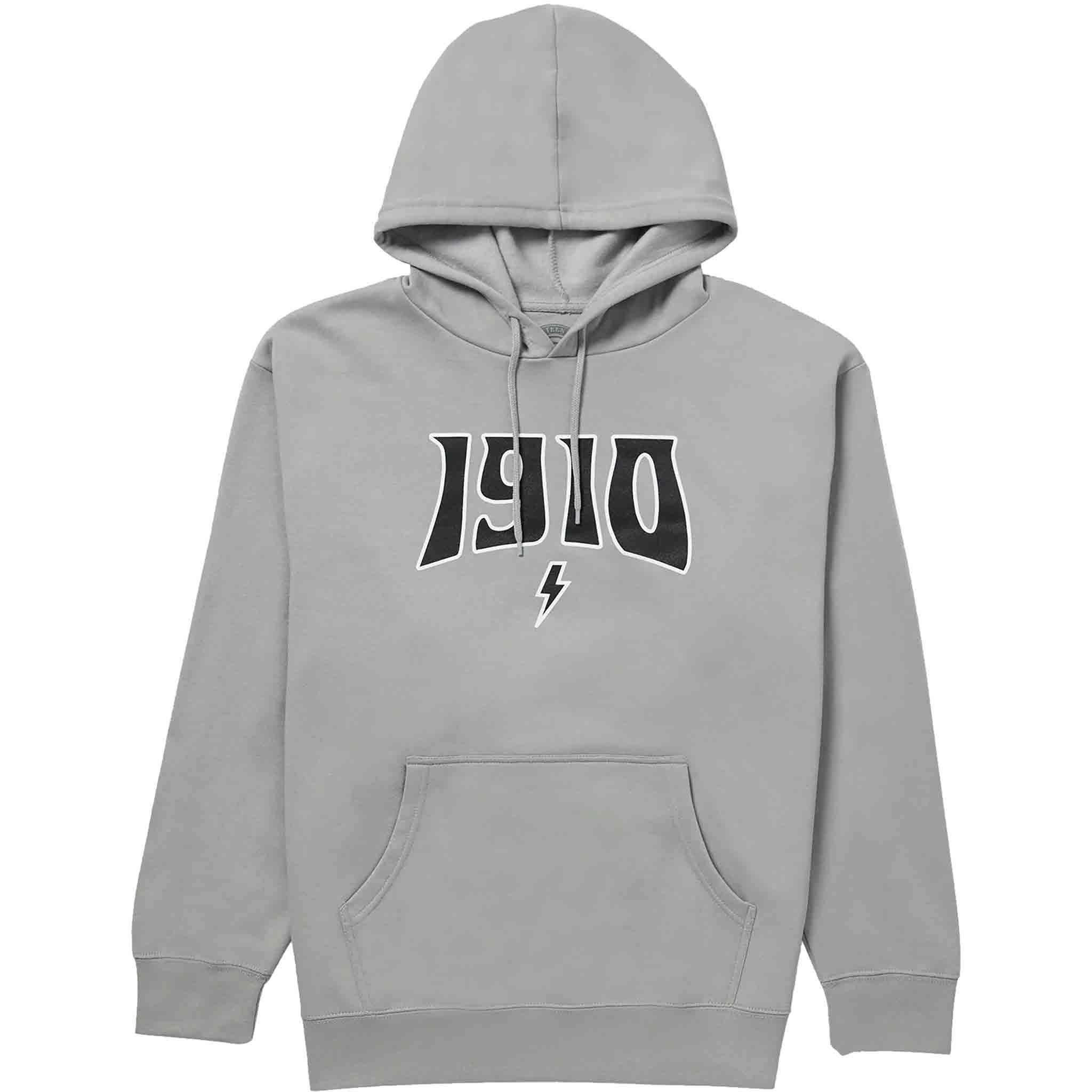 1910 Skewed Roberta Hoodie Grey Sweatshirts