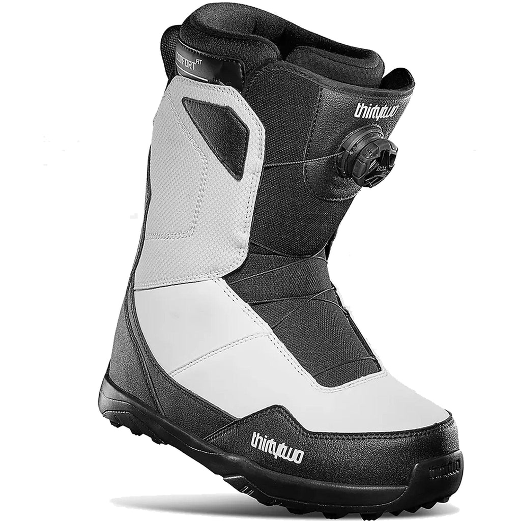 32 Shifty Boa Black White Snowboard Boots 2024 Mens Boots