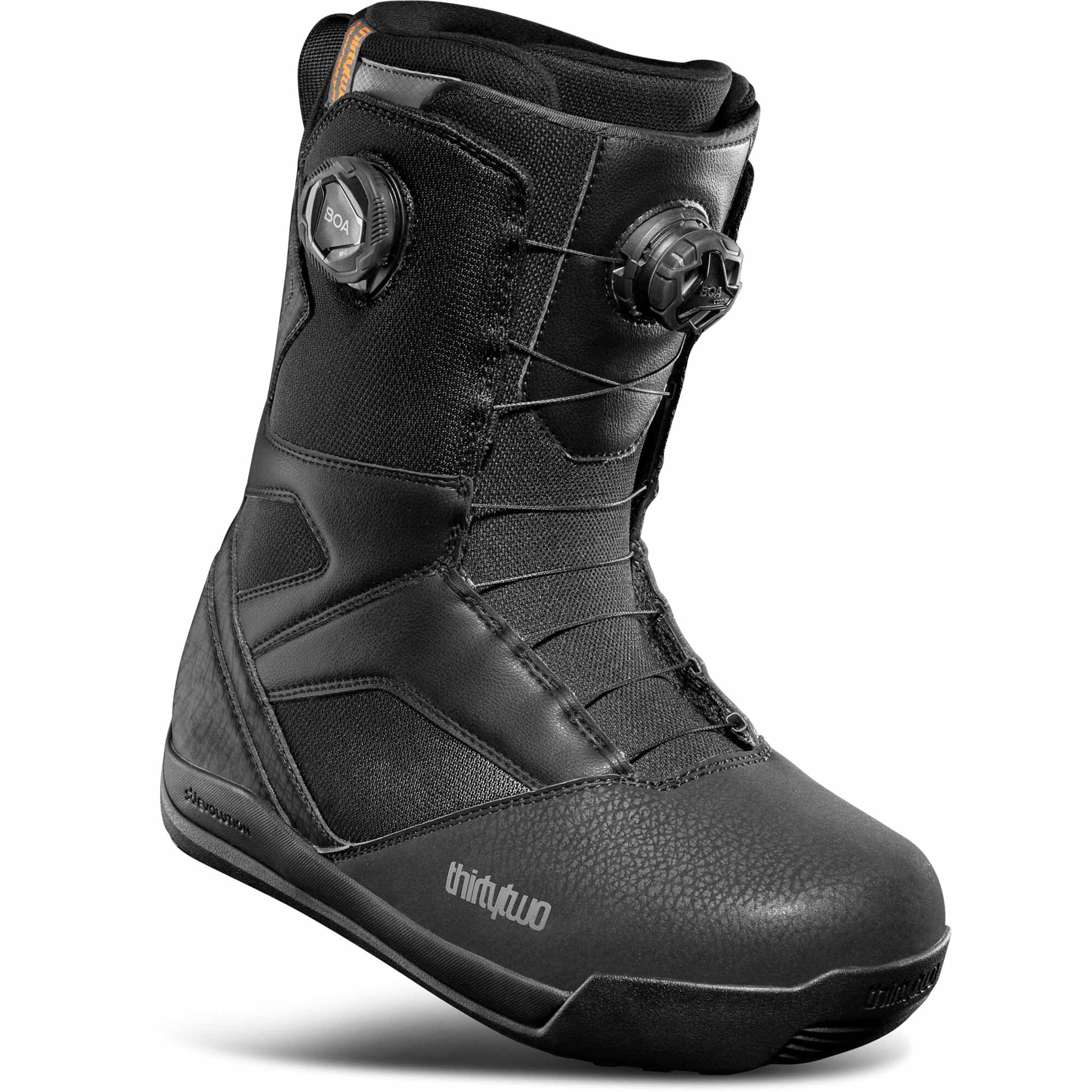 32 STW Double Boa Snowboard Boot Black 2026 Mens Boots