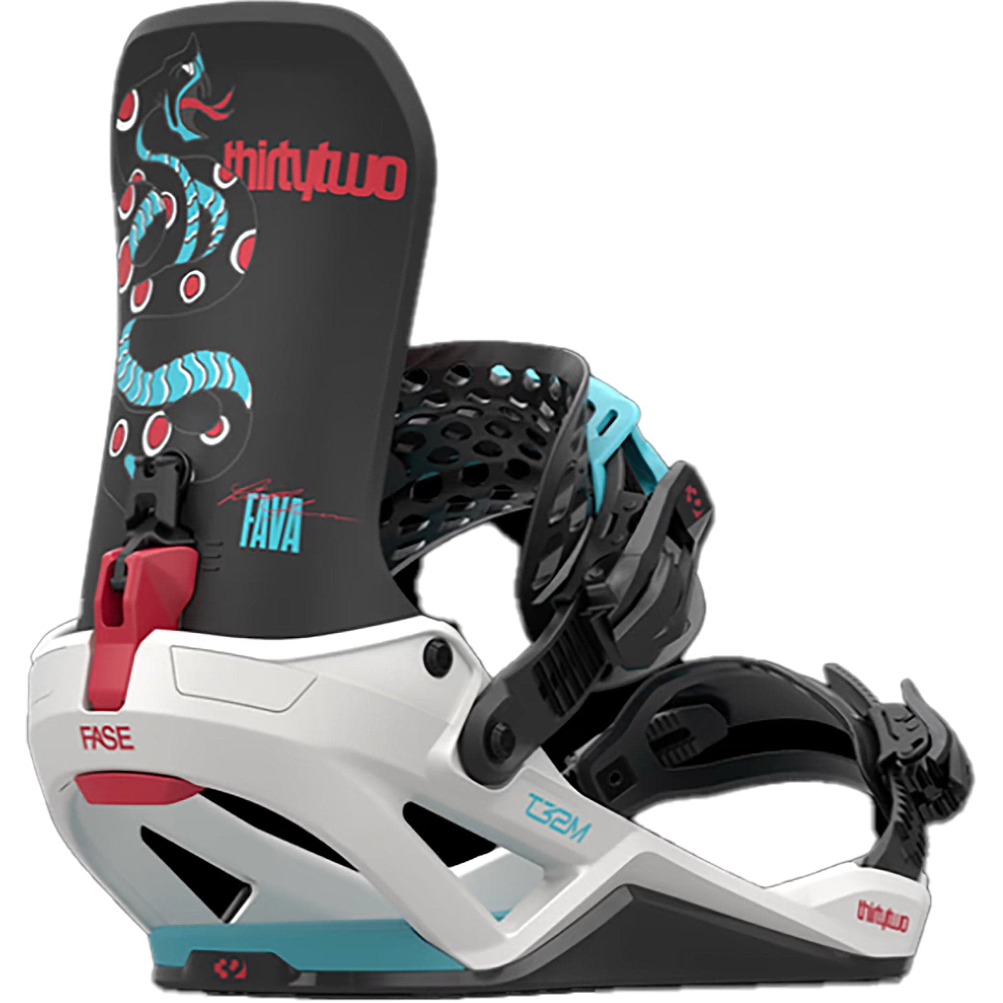 32 T32M Fase Snowboard Binding Fava Grey 2026 Fase