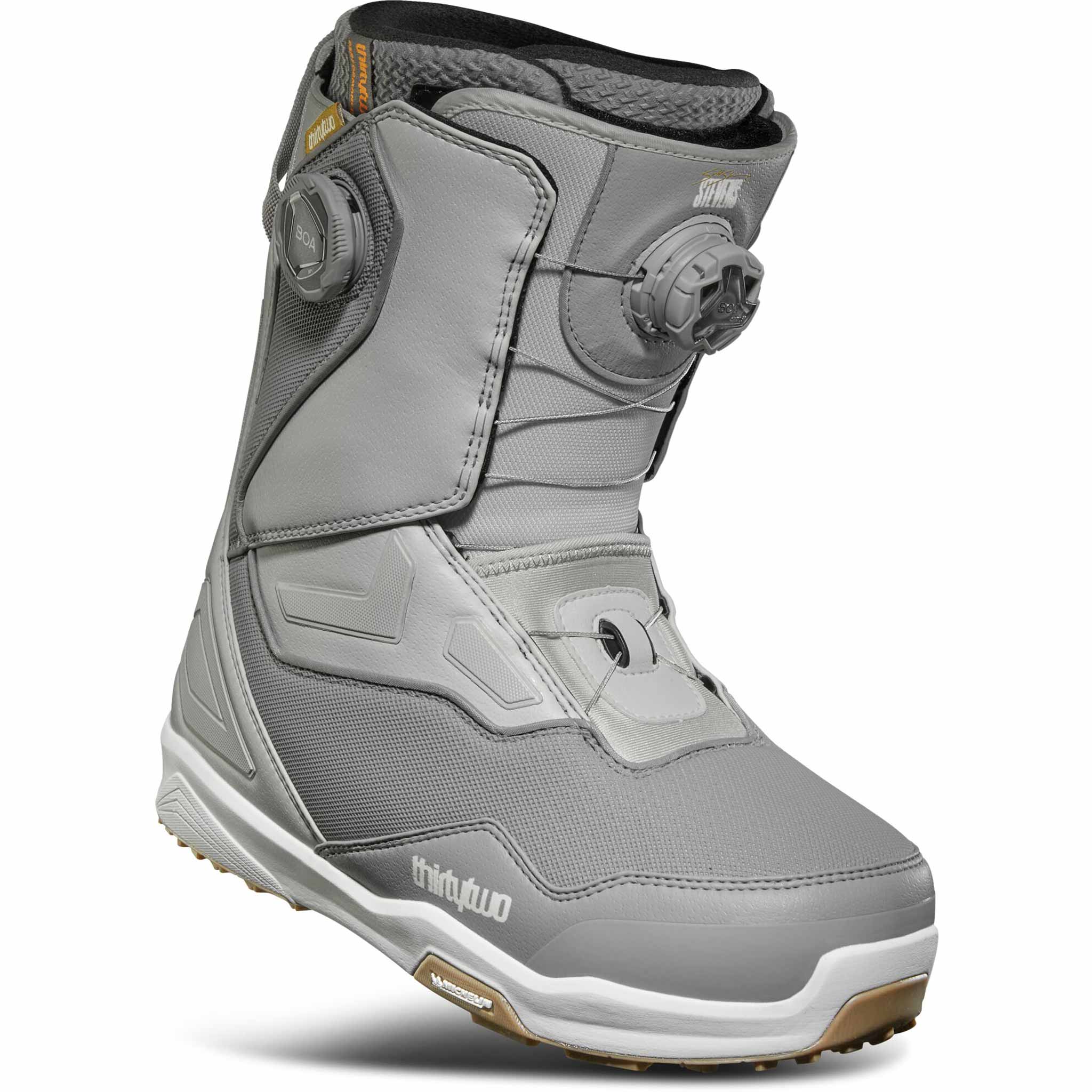 32 TM-2 Double Boa Stevens Snowboard Boot Grey 2026 Mens Boots