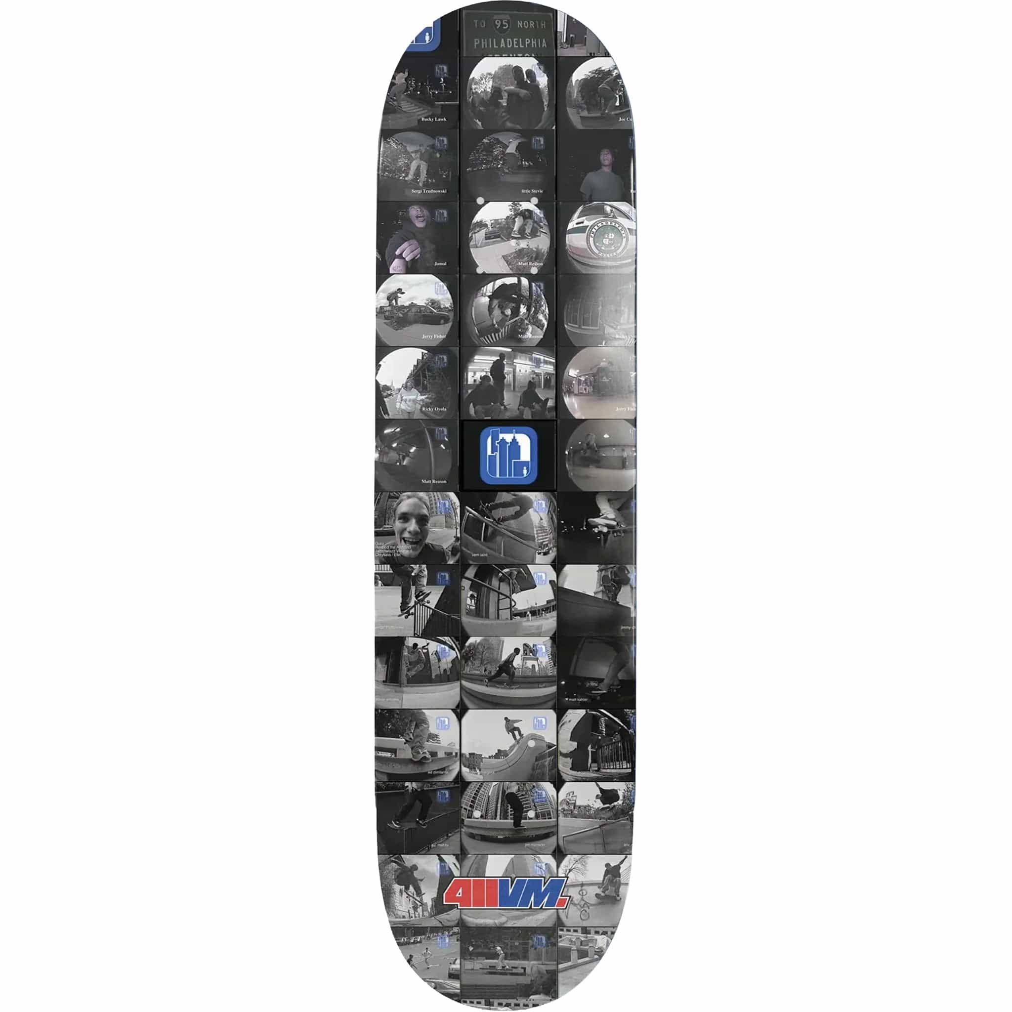 411VM Metrospective Frame Grab Skateboard Deck 8.25" Skateboard