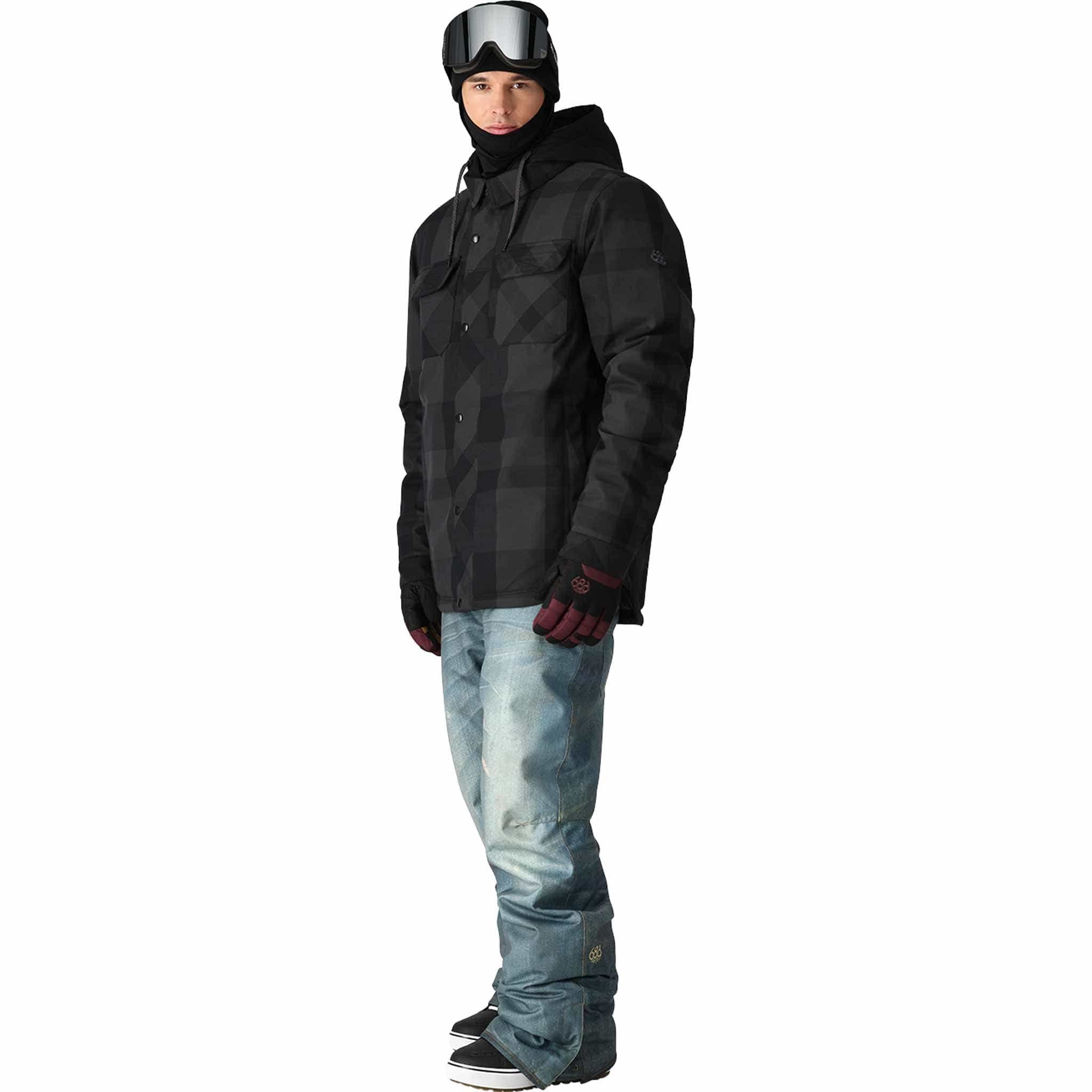 686 Deconstructed Denim Insulated Pant Indigo Denim 2026 Mens Snowboard Pants