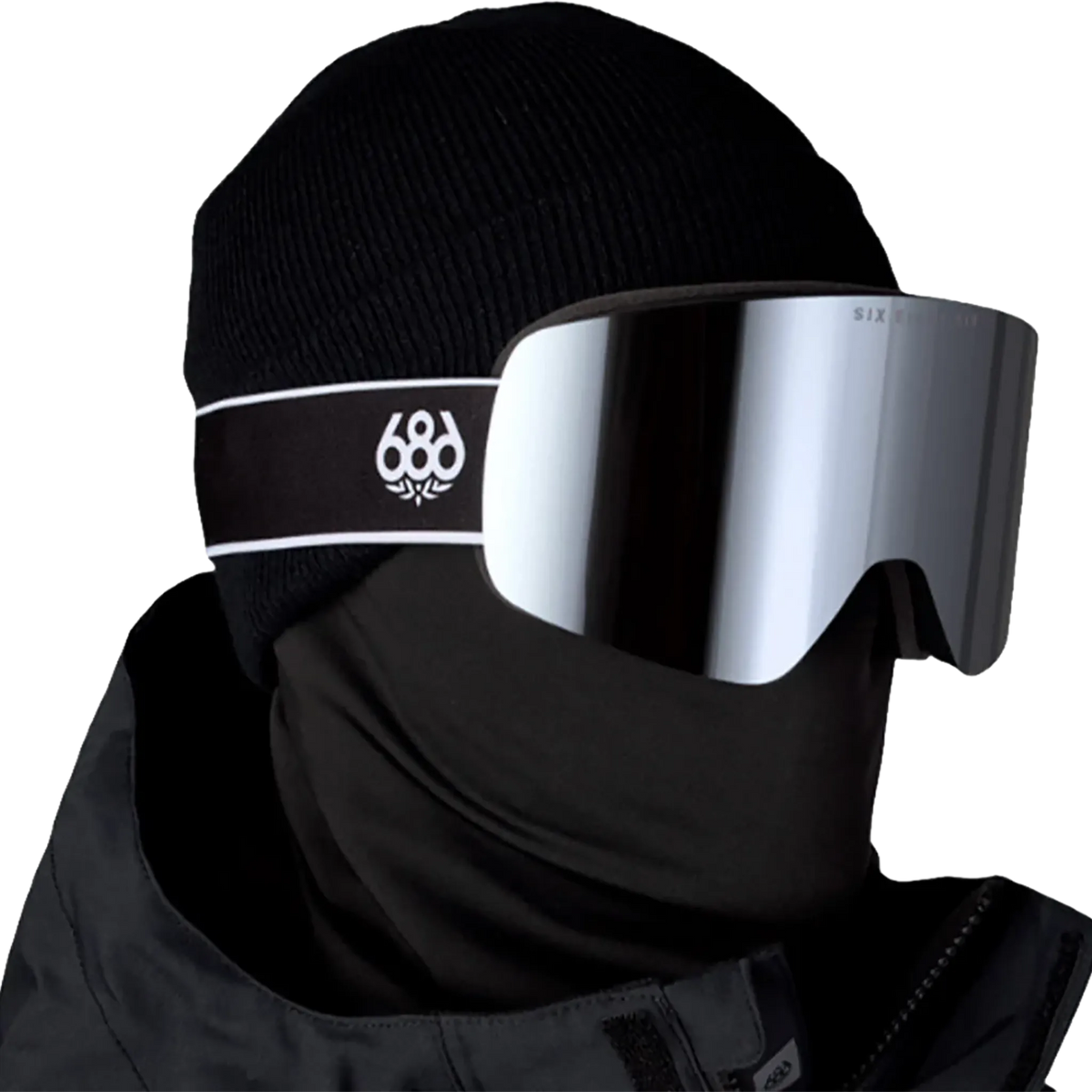 686 Foundation Goggle Pack Black Amber 2027 Goggles