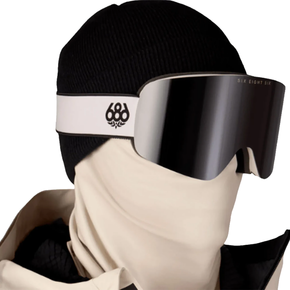 686 Foundation Goggle Pack Limestone Black Mirror 2027 Goggles