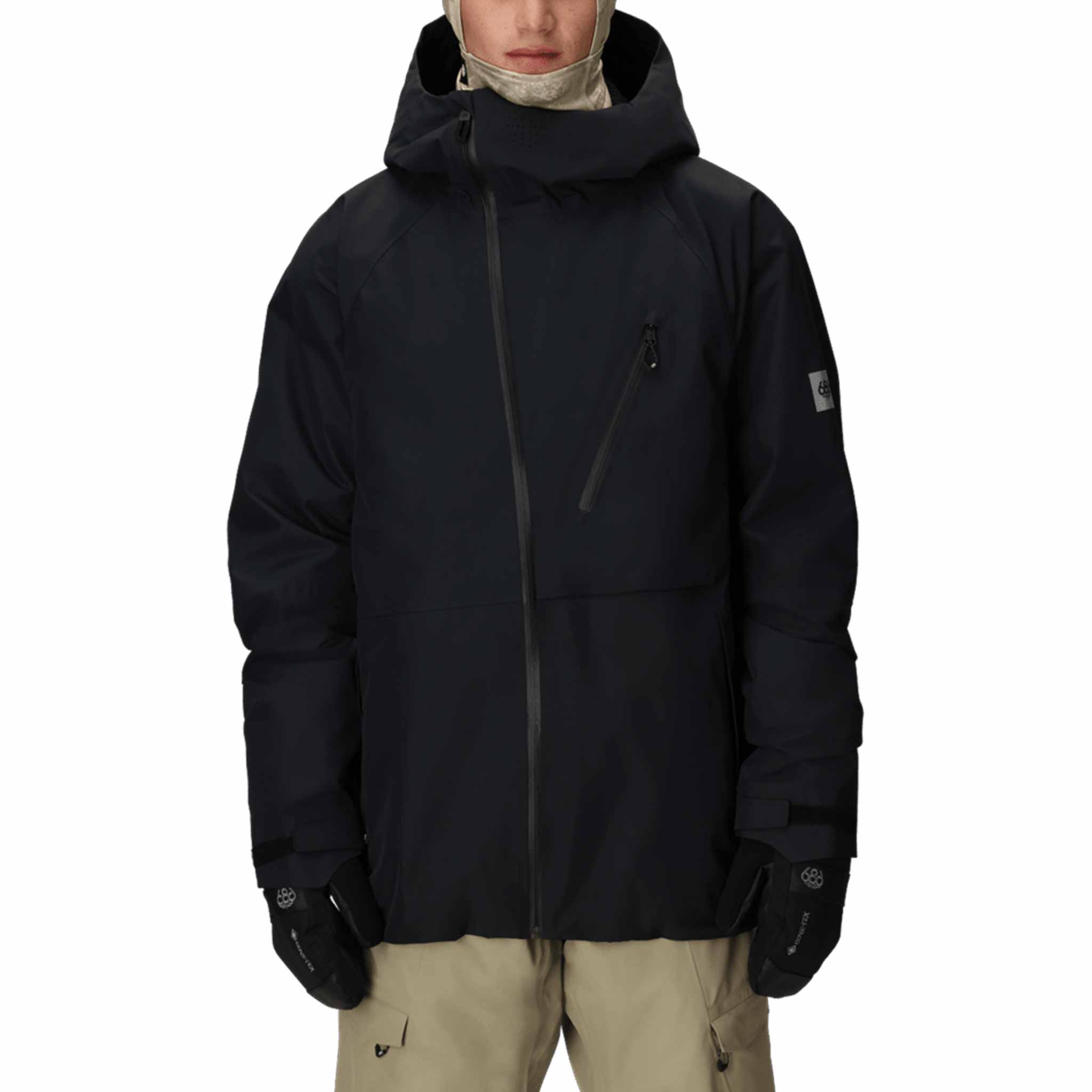 686 Hydra Thermagraph Jacket Black 2026 Mens Snowboard Coat