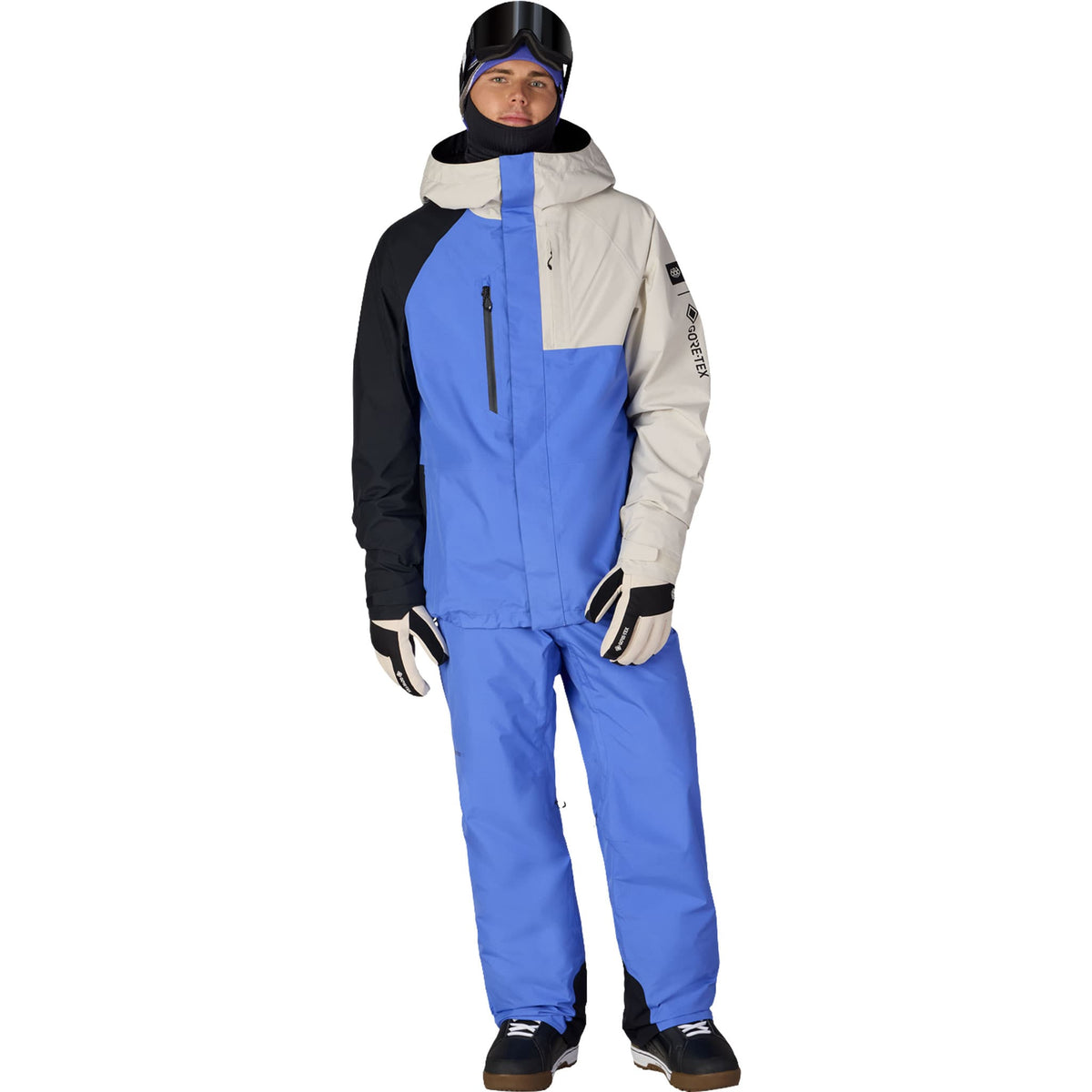 686 Men's Gore-Tex Core Shell Pant Alpenglow Blue 2027 Mens Snowboard Pants