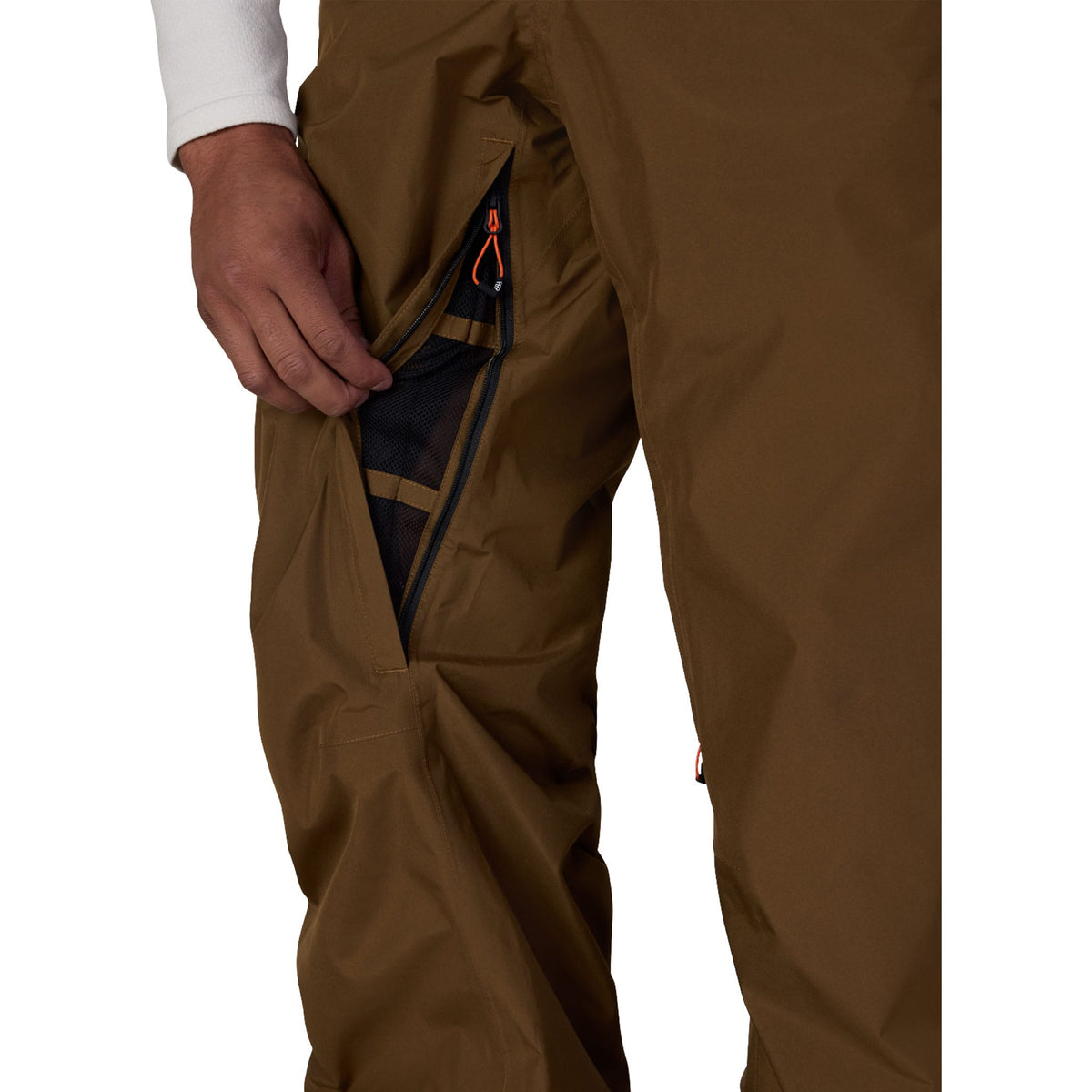 686 Men's Gore-Tex Core Shell Pant Dark Earth 2027 Mens Snowboard Pants