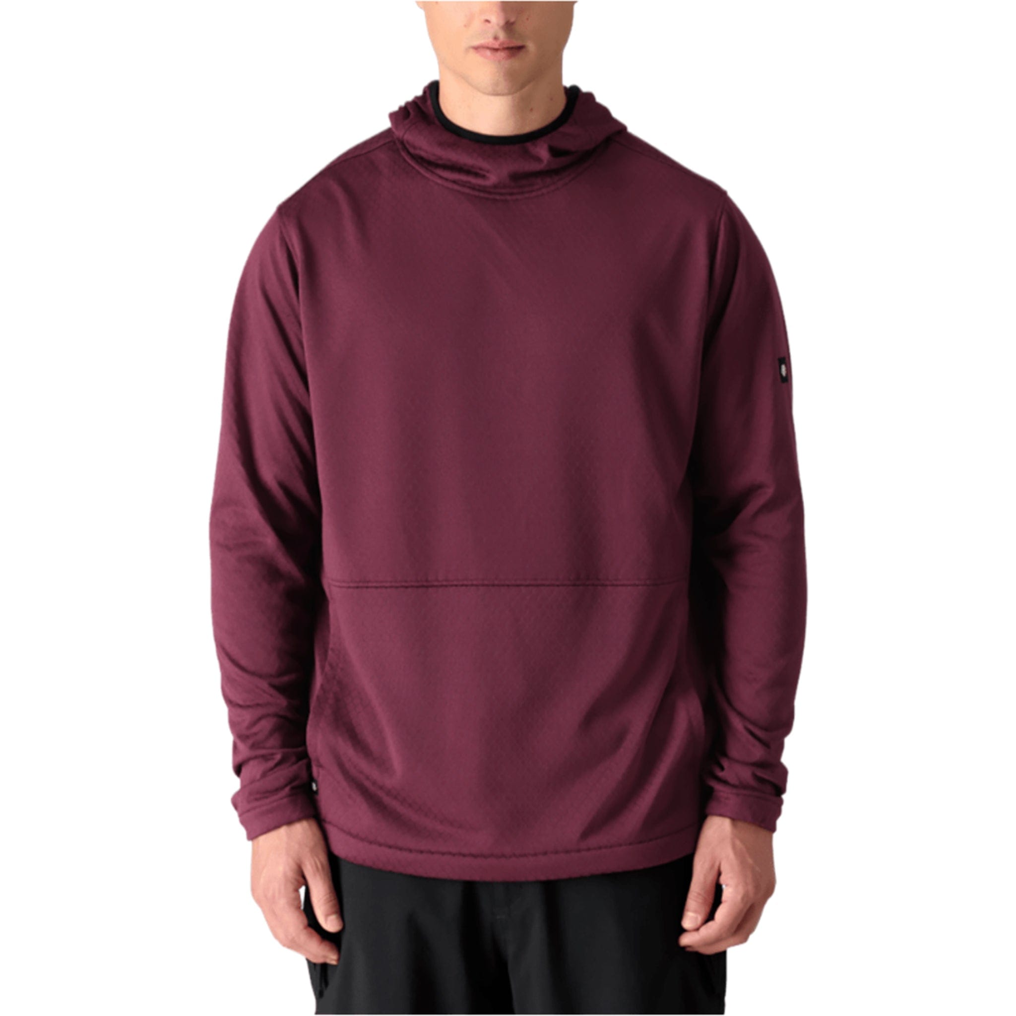 686 Men's Mission Grid Fleece Hoodie Sassafras Mens Thermal