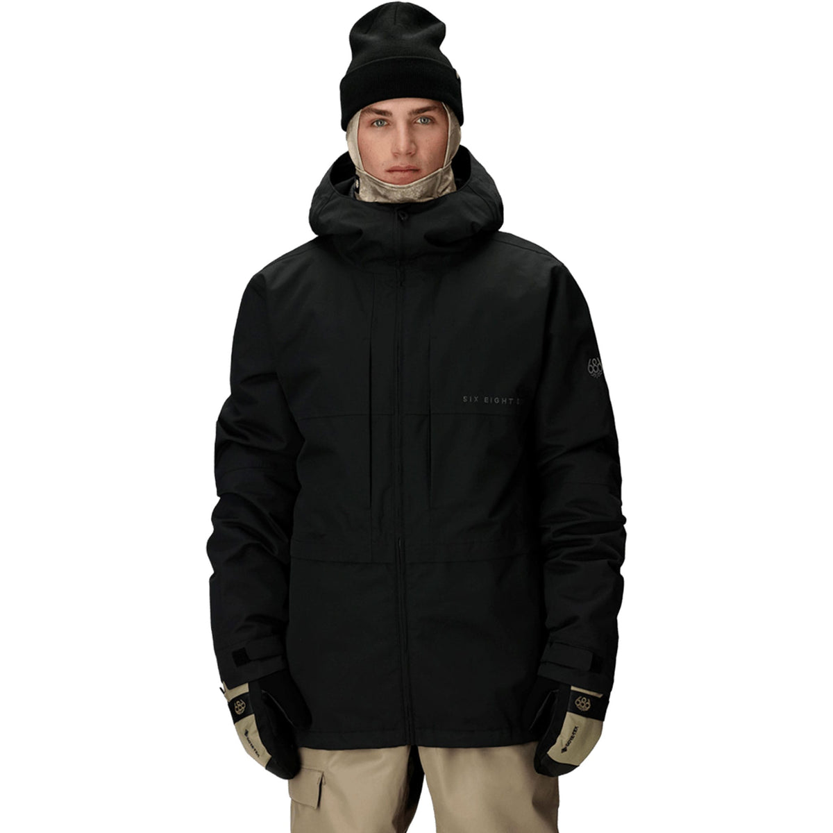 686 Men's Smarty 3-In-1 Form Jacket Black 2027 Mens Snowboard Jackets