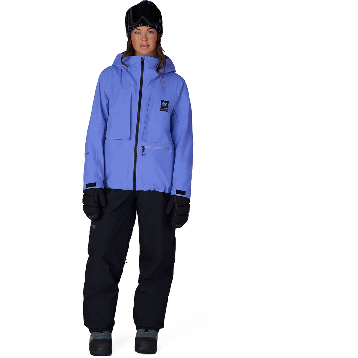 686 Women's Gore-Tex Scheme Thermagraph Jacket Alpenglow Blue 2027 Womens Snowboard Jackets
