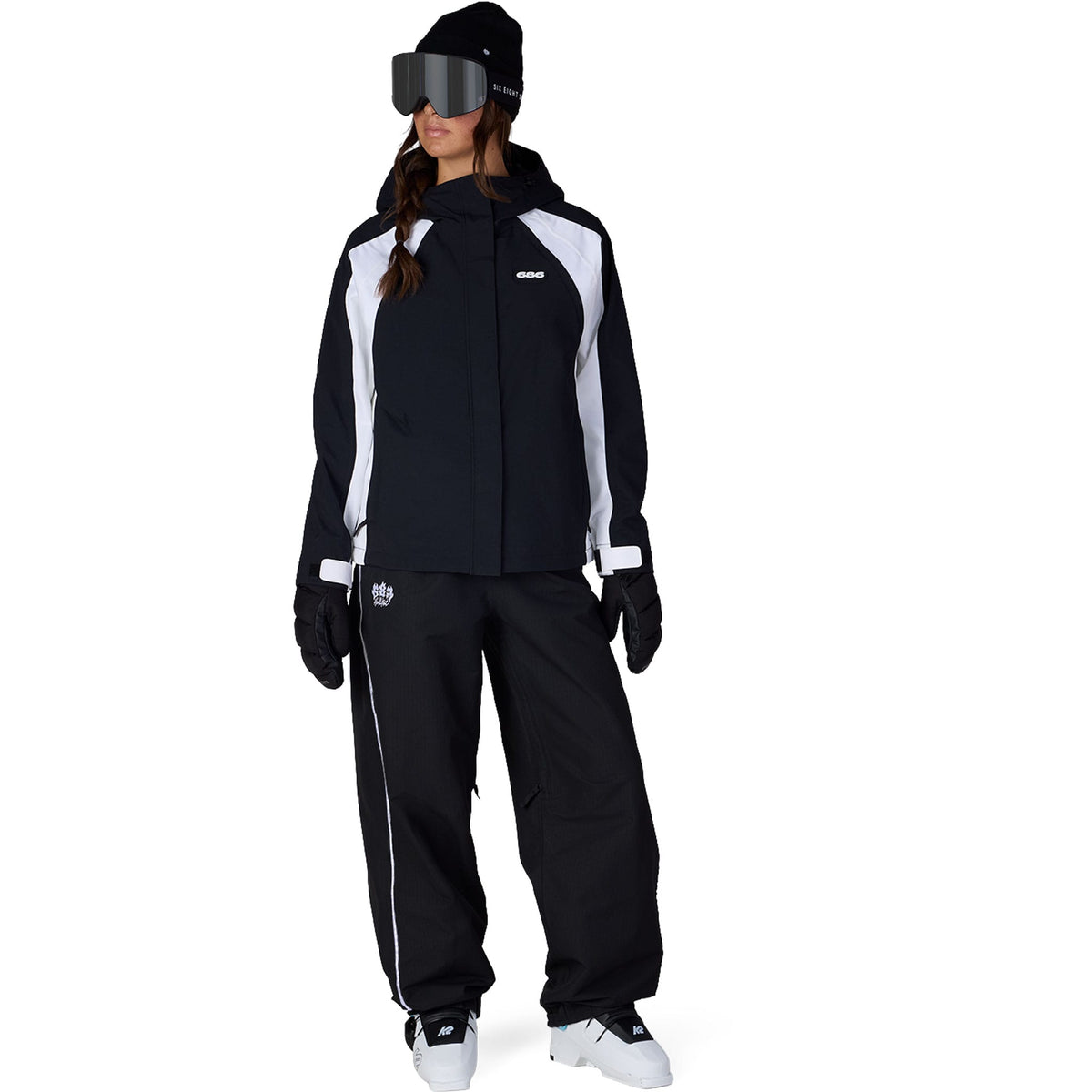 686 Women's Hellkat Shell Pant Black 2027 Womens Snowboard Pants