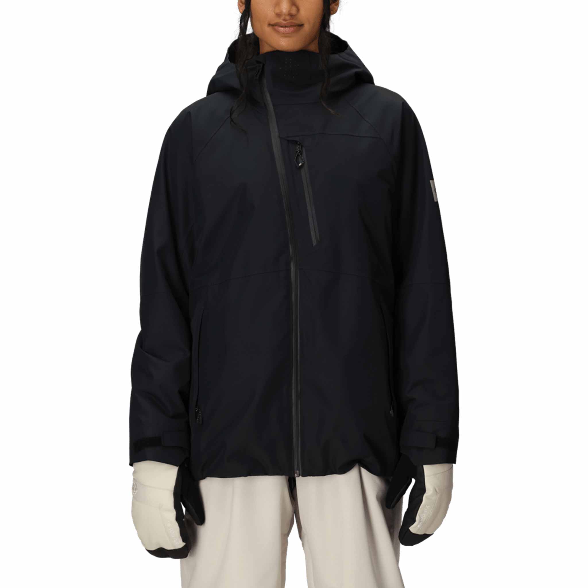 686 Womens Hydra Thermagraph Jacket Black 2026 Womens Snowboard Jacket