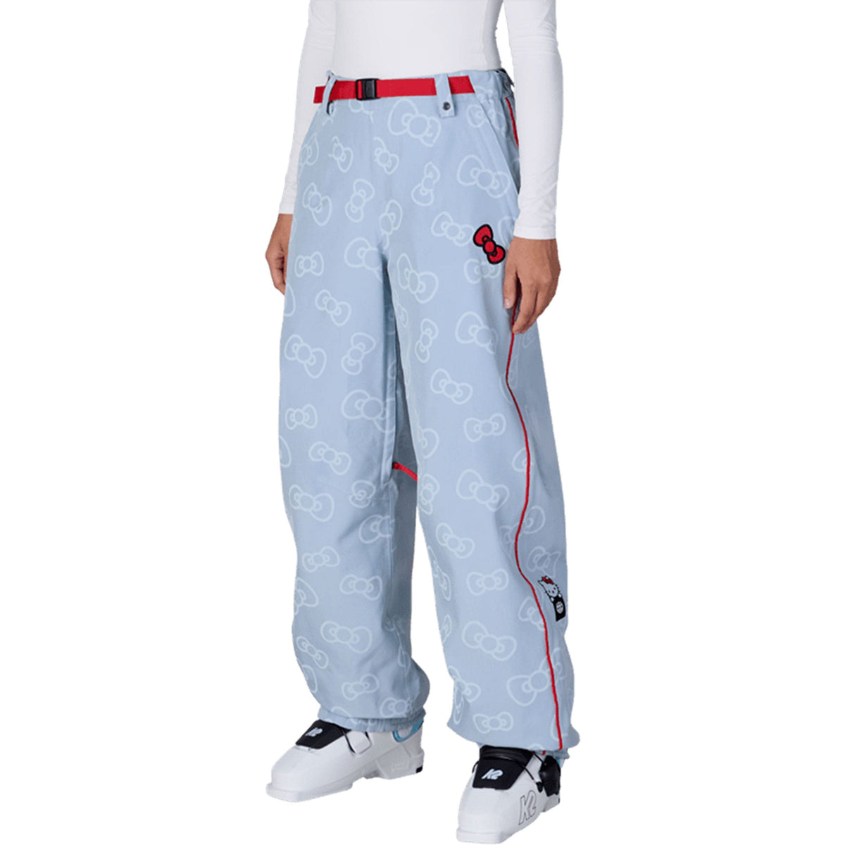 686 X Hello Kitty Women's Lil Bow Shell Pant Denim 2027 Womens Snowboard Pants