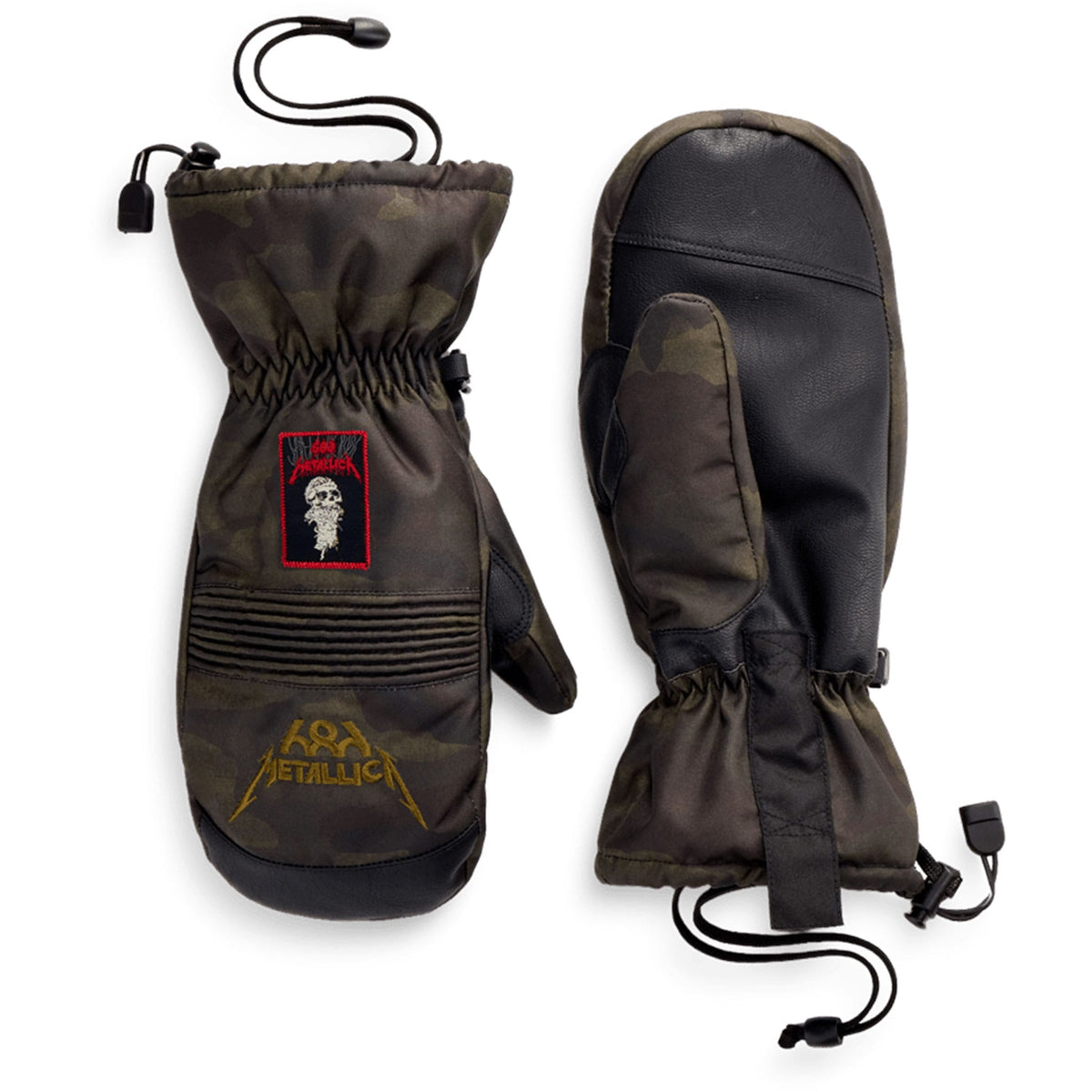 686 X Metallica Men's Lander Mitt Camo 2027 Gloves & Mitts