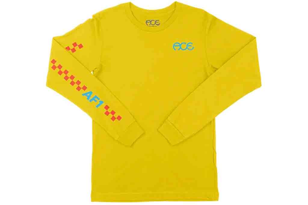 Ace Paddock Long Sleeve Gold T Shirt
