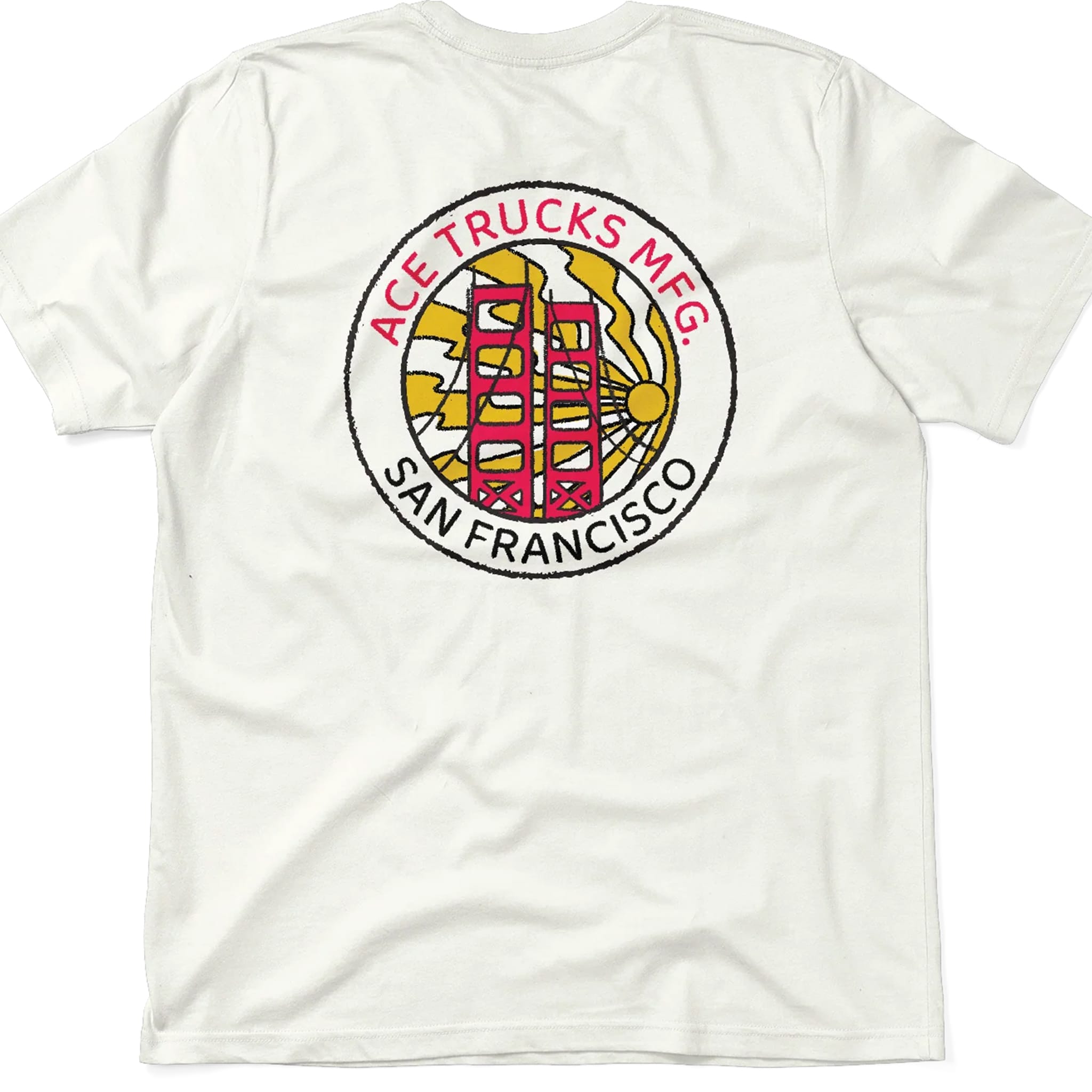 Ace Skate City T-Shirt White T Shirt
