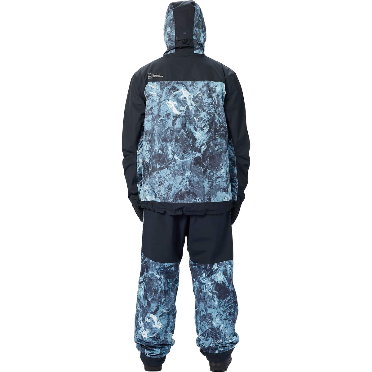 Airblaster Beast 2L Jacket Bode Black Ice 2027 Mens Snowboard Jackets