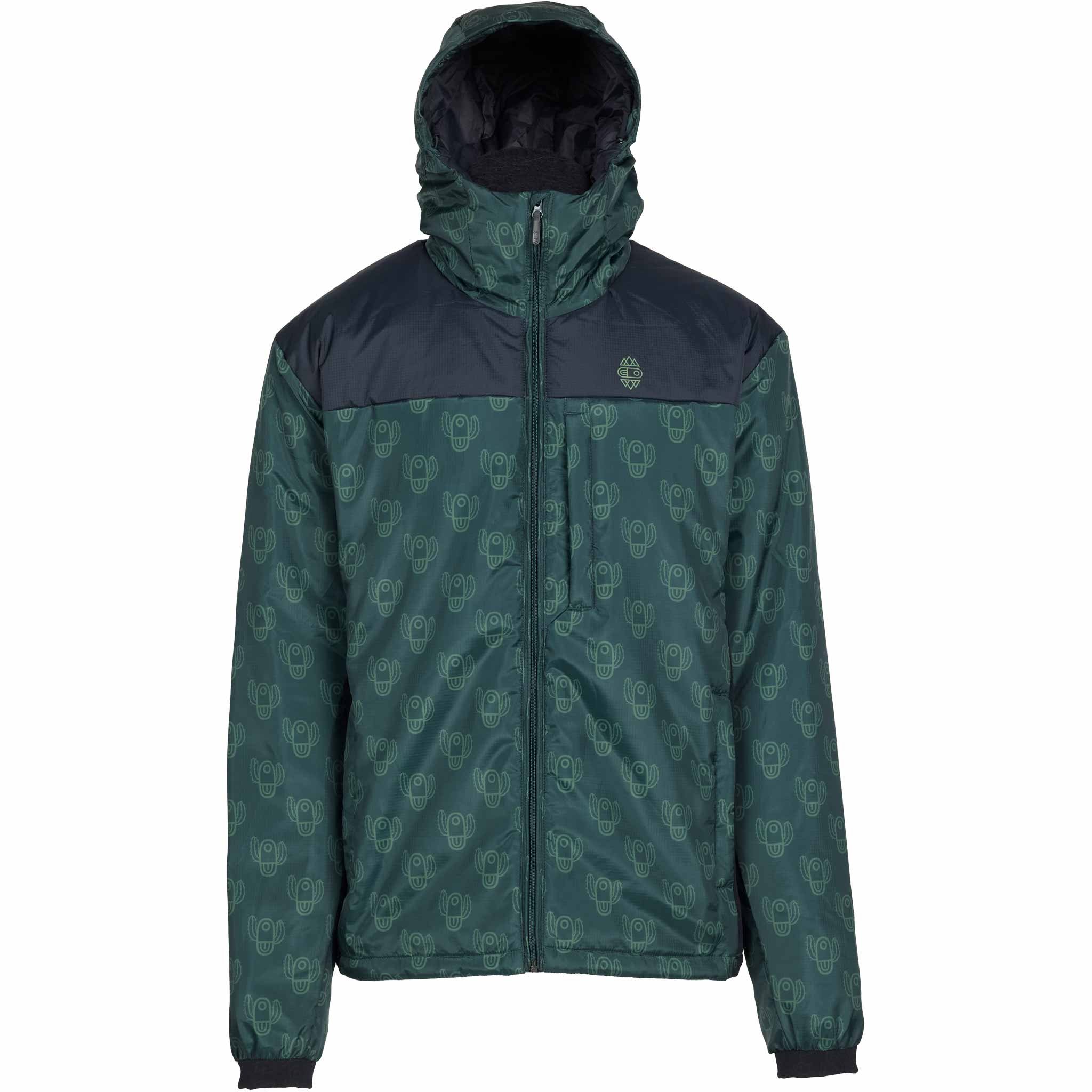 Airblaster Beast Crux Insulator Jacket Bode Night Cactus Mens Snowboard Coat