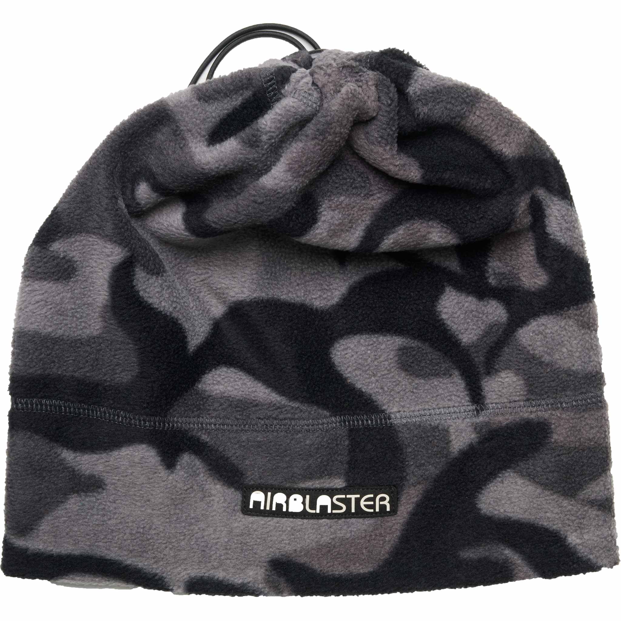 Airblaster Fleece Gaiter Hat Black Dinoflage XL Hats