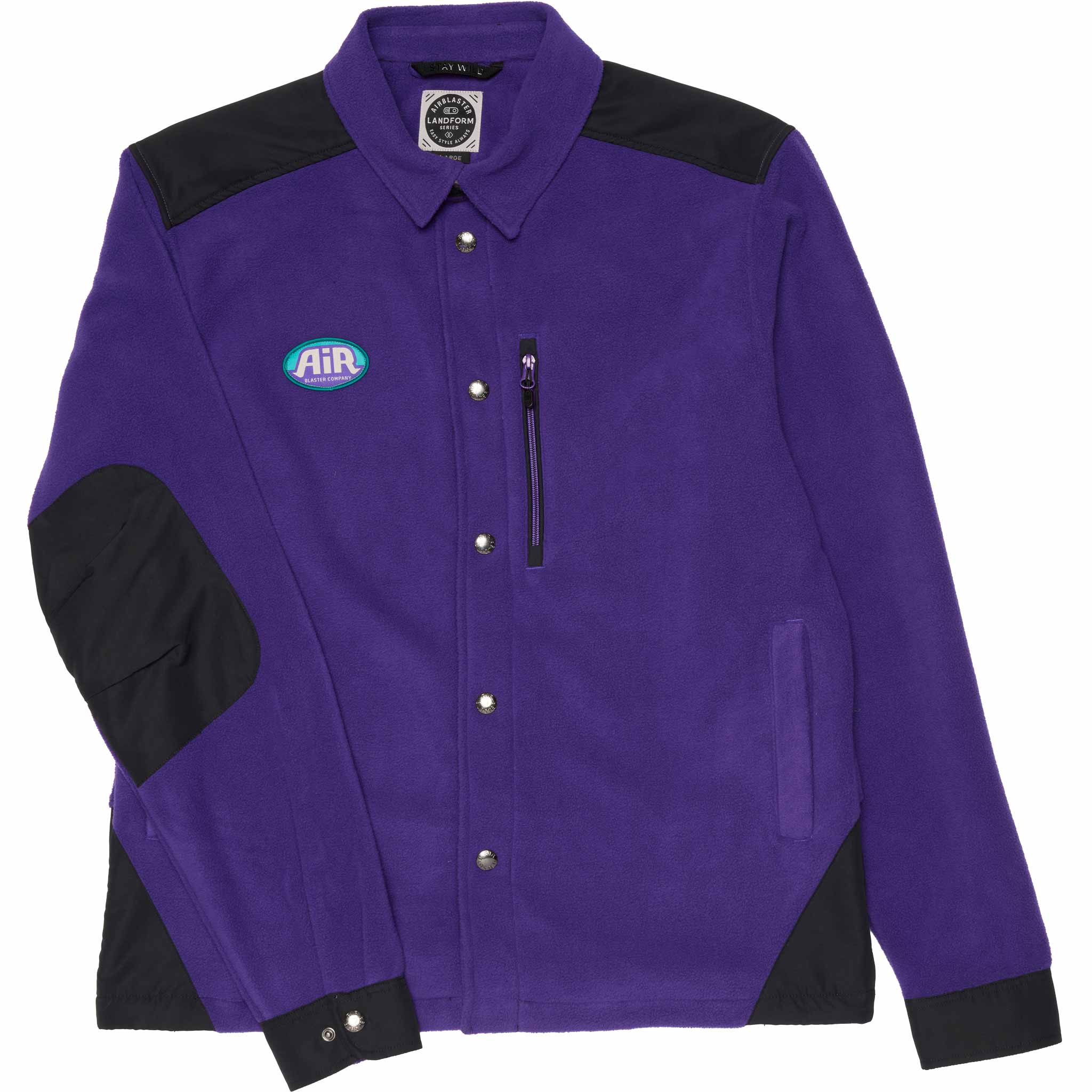 Airblaster Fleece Shacket Huckleberry Casual Jackets