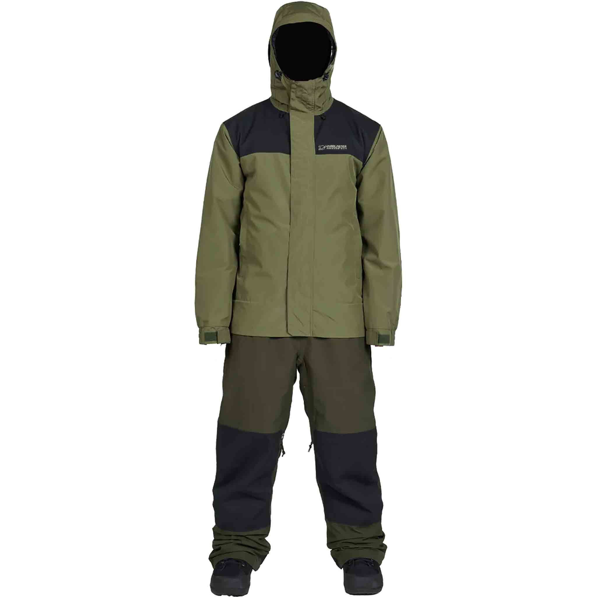 Airblaster Insulated Freedom Suit Olive 2026 Mens Snowboard Coat