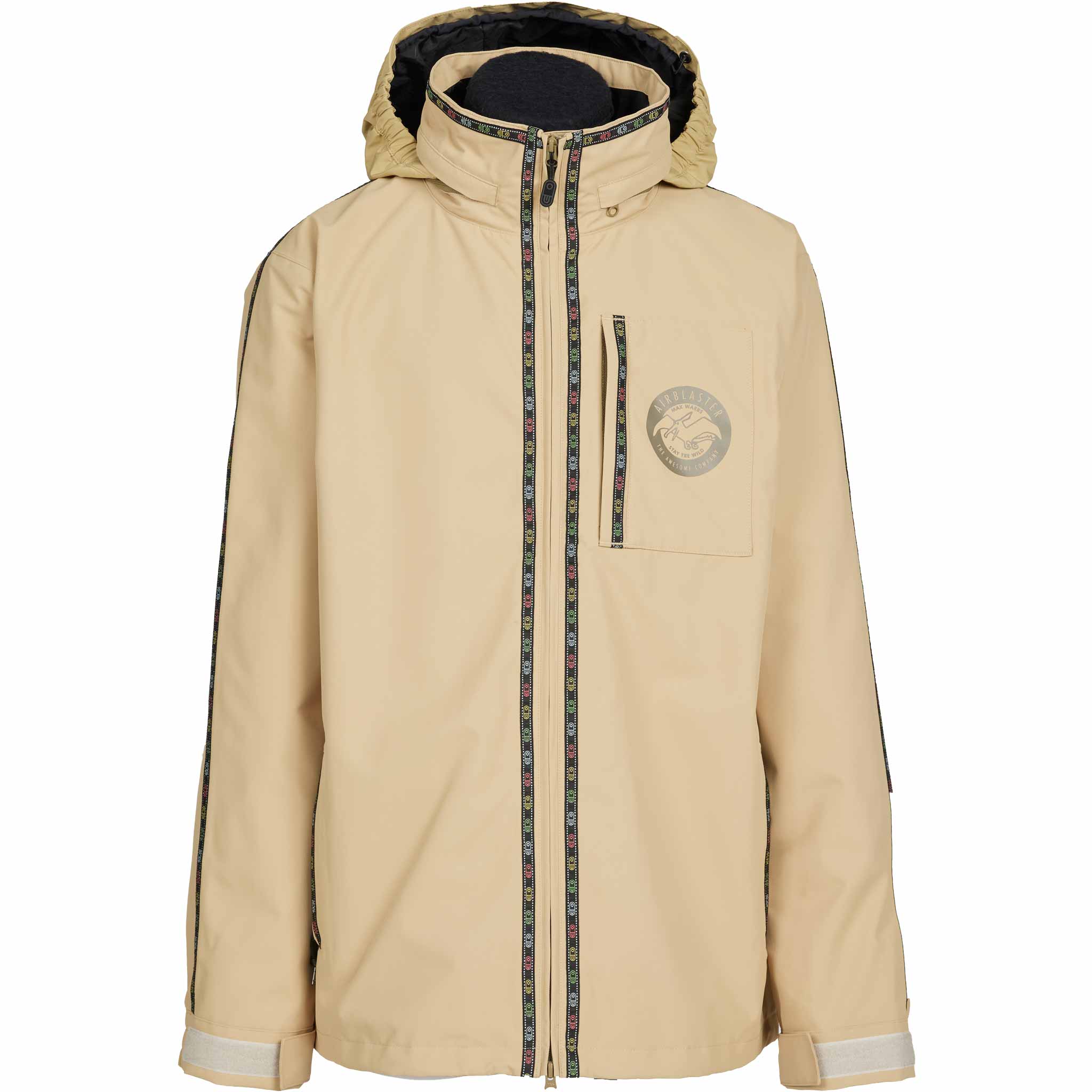 Airblaster Max Jacket Tan Mens Snowboard Coat