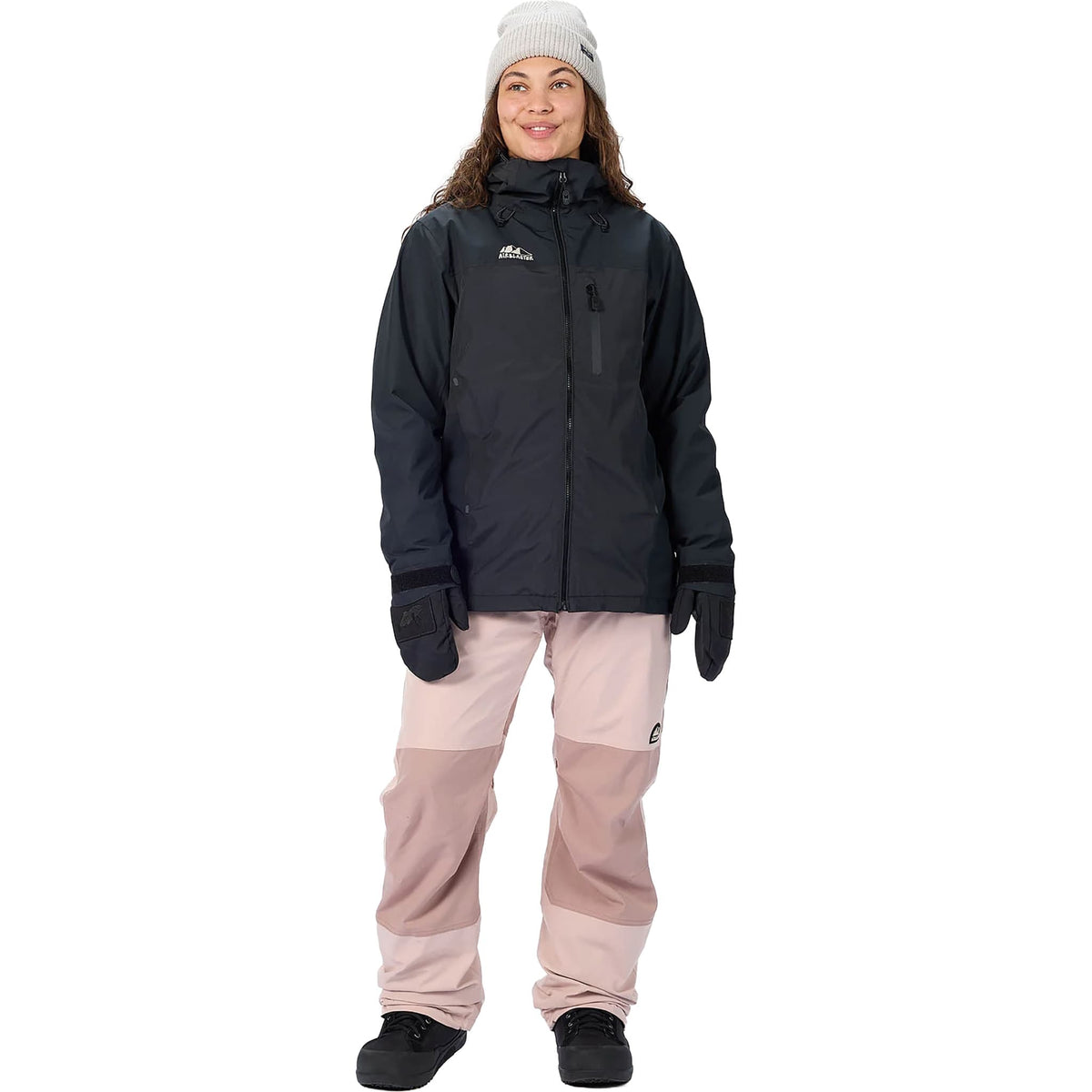 Airblaster Sassy Beast Jacket Black 2027 Womens Snowboard Jackets