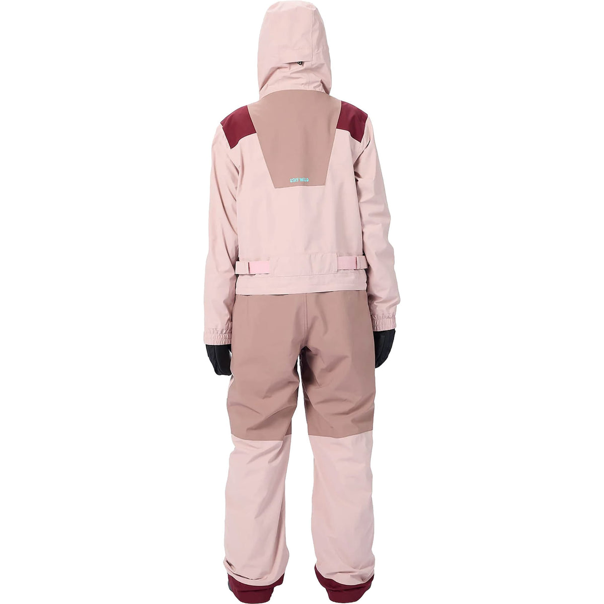 Airblaster Sassy Beast Suit Rosewood 2027 Womens Snowboard Jackets