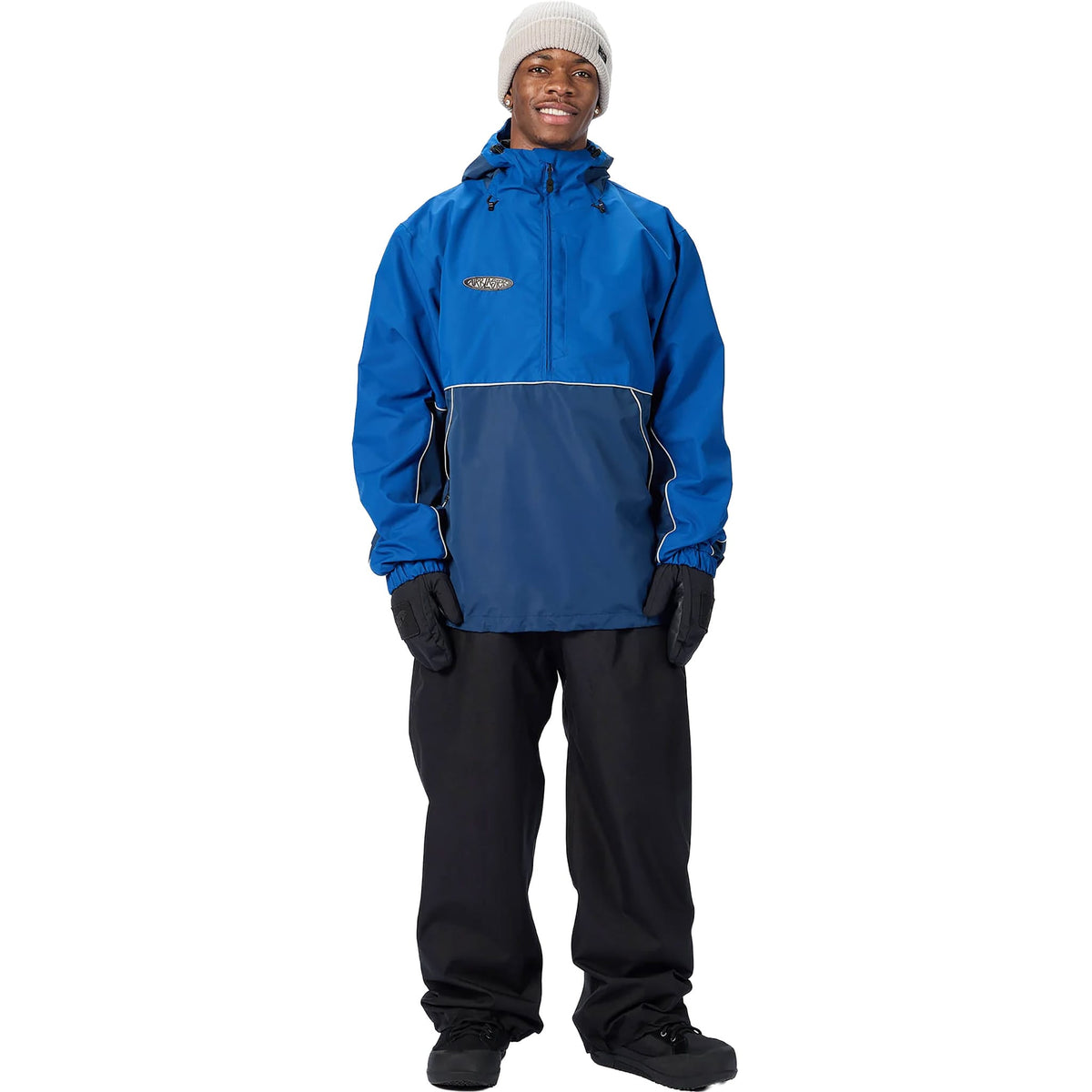 Airblaster Shifty Pullover Blue 2027 Mens Thermal