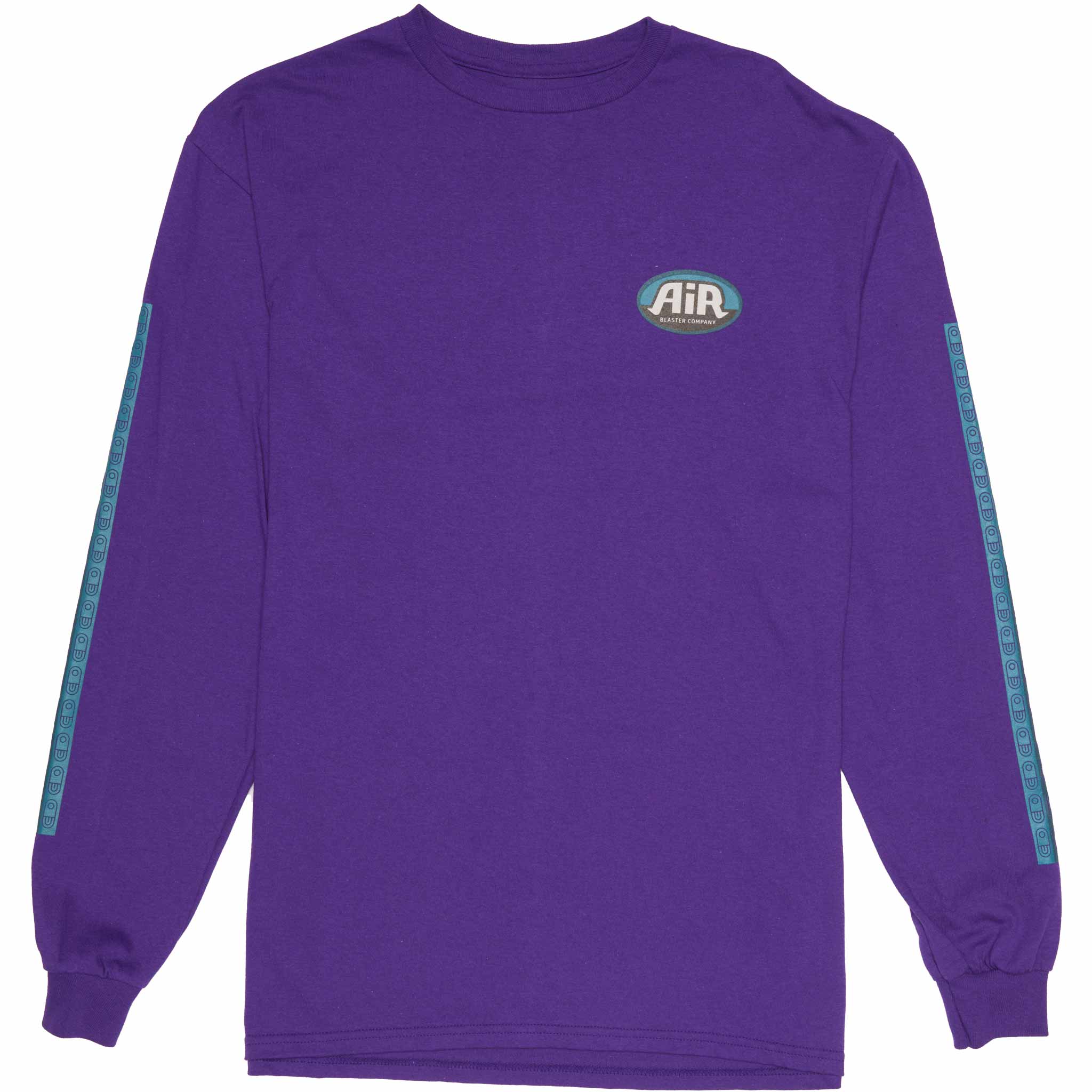 Airblaster Station Oval Long Sleeve Purple T Shirt