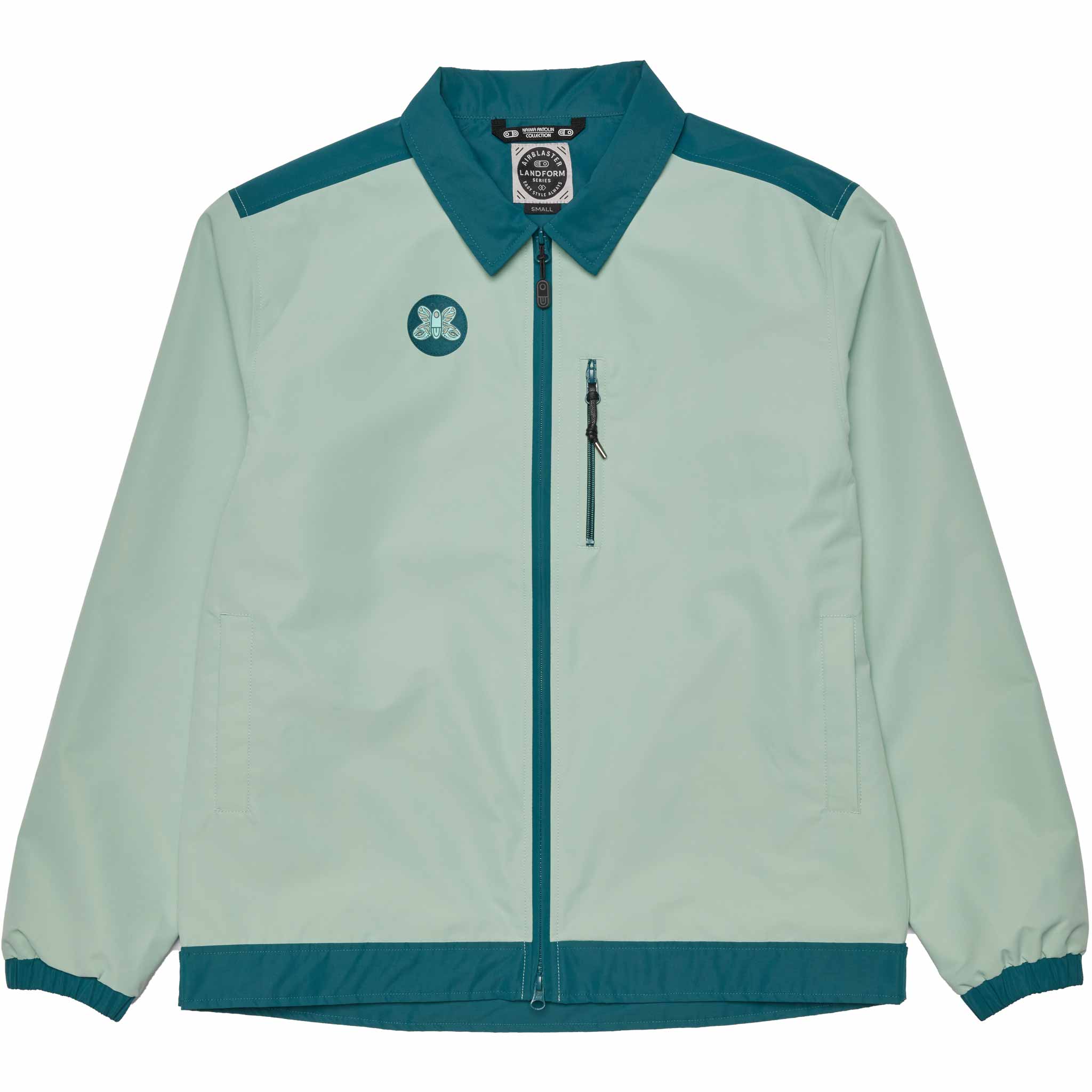 Airblaster Station Shell Jacket Nai Aqua Mens Snowboard Coat