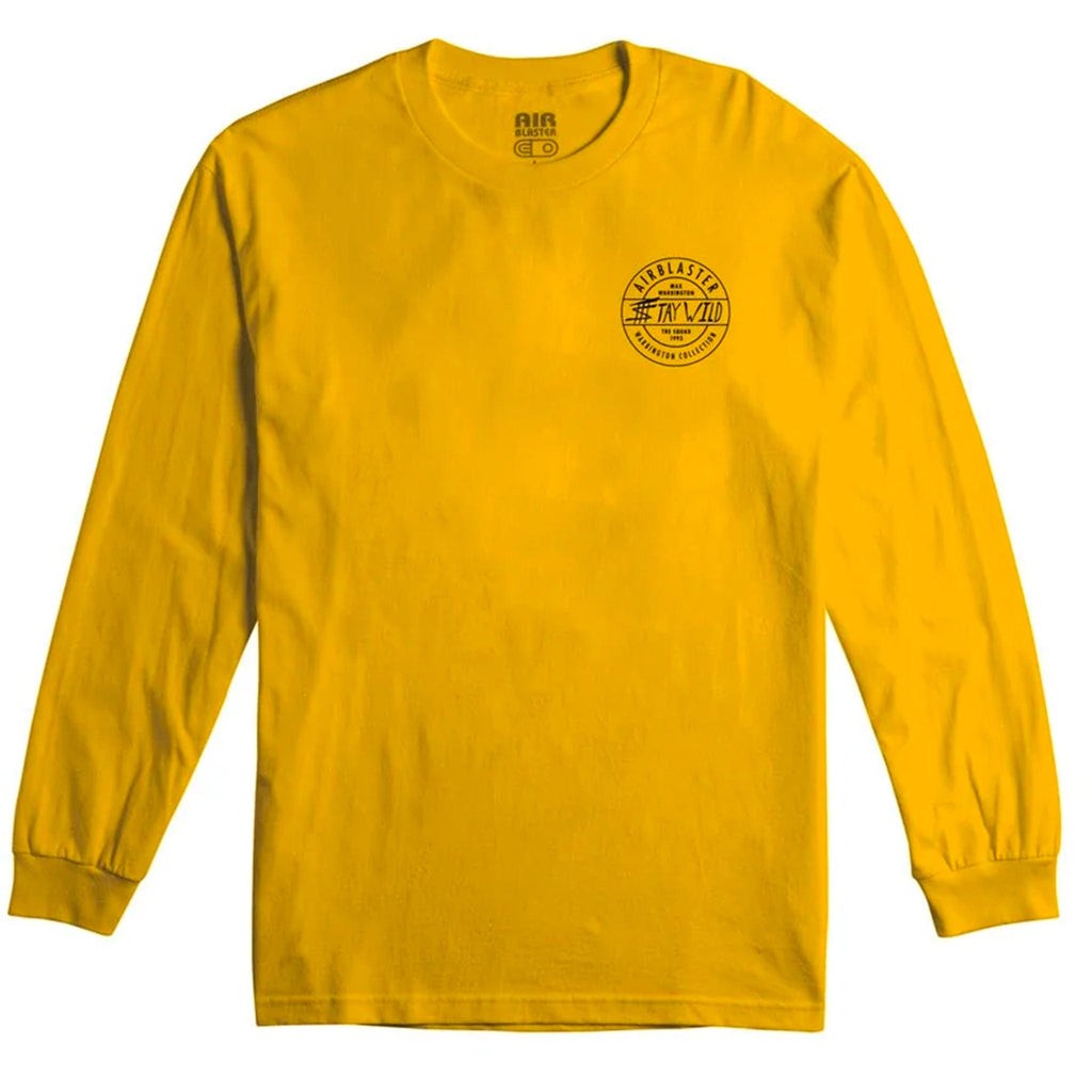 Airblaster Tre Wild Long Sleeve Tee Gold T Shirt
