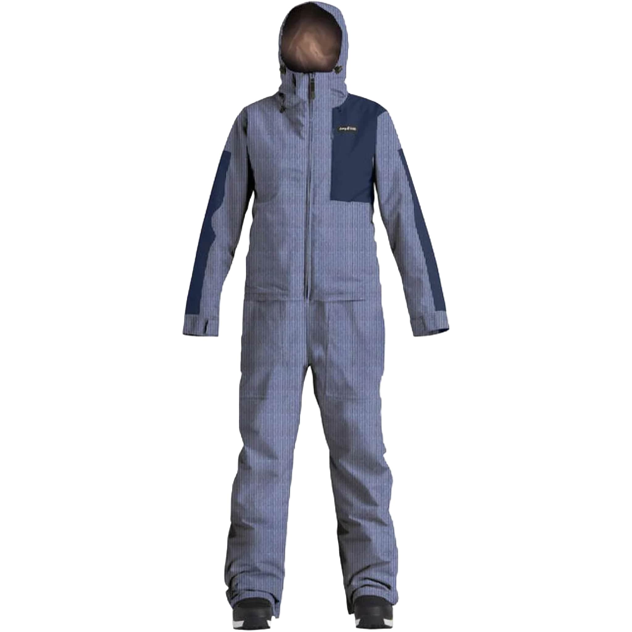 Airblaster Women's Insulated Freedom Suit Overall Stripe Womens Snowboard Pants
