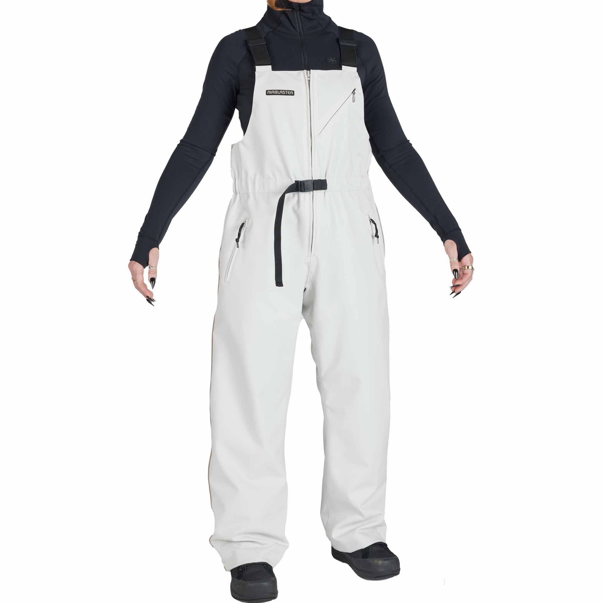 Airblaster Womens Every Body Bib Bone 2026 Womens Snowboard Pants