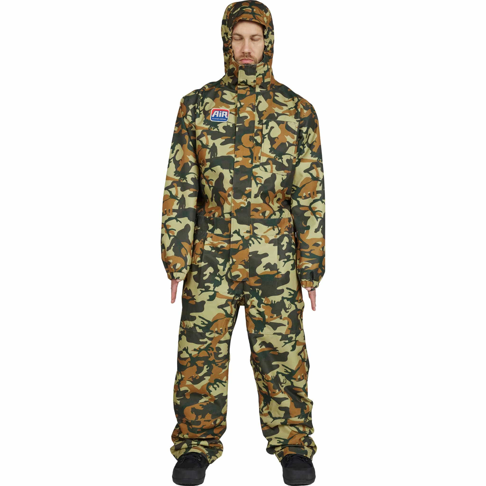 Airblaster Wrench Coverall Duck Dinoflage Mens Snowboard Coat
