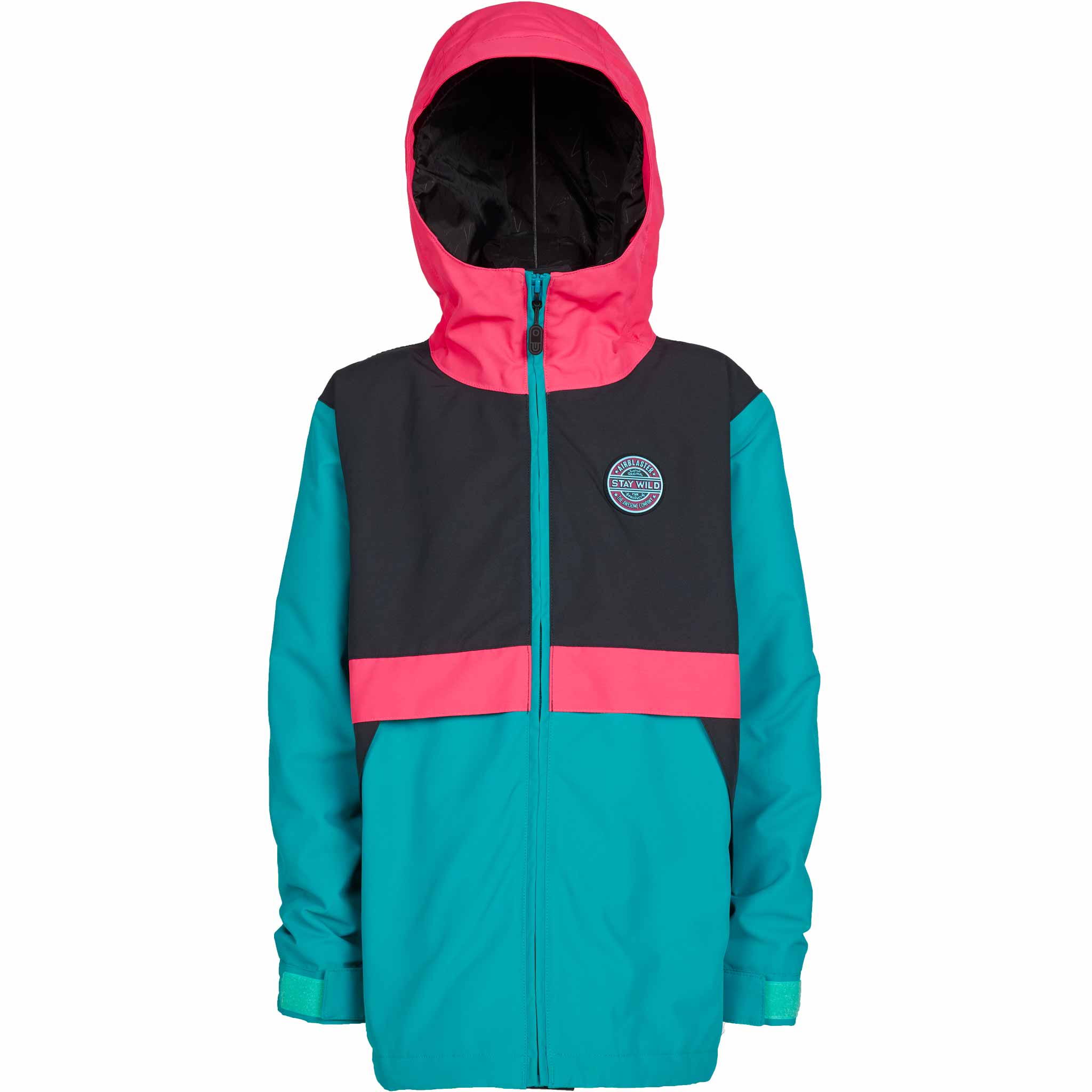 Airblaster Youth Trencher Full Zip Teal 2026 Youth Jackets