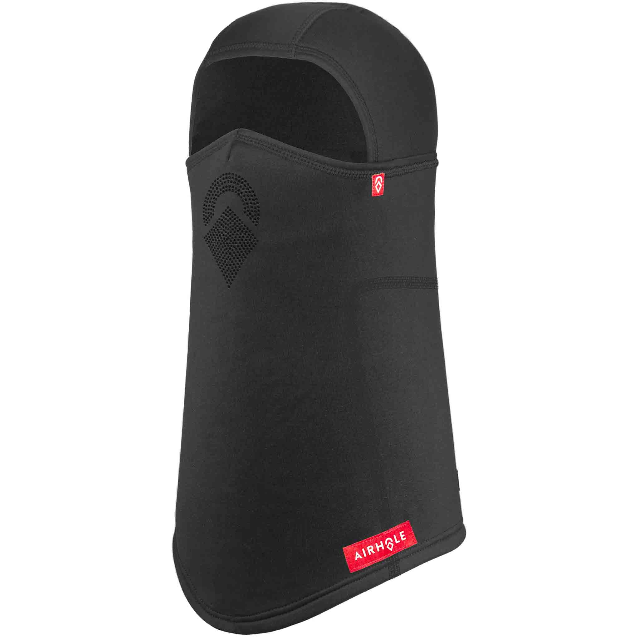 Airhole Balaclava Hinge Polar Fleece Laser Black Facemask