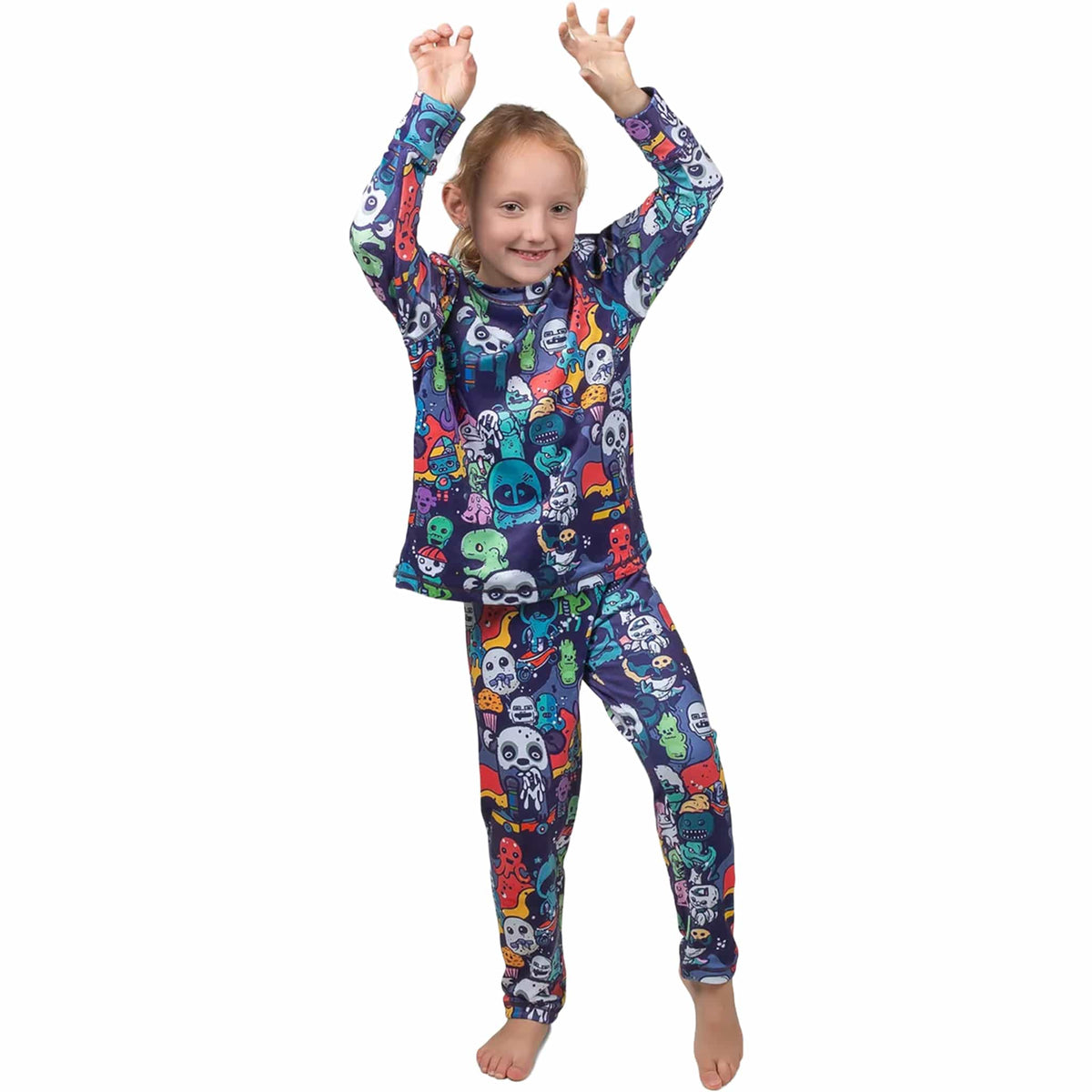 Airhole Youth Thermal Set Milk Fleece Creatures Youth Thermal