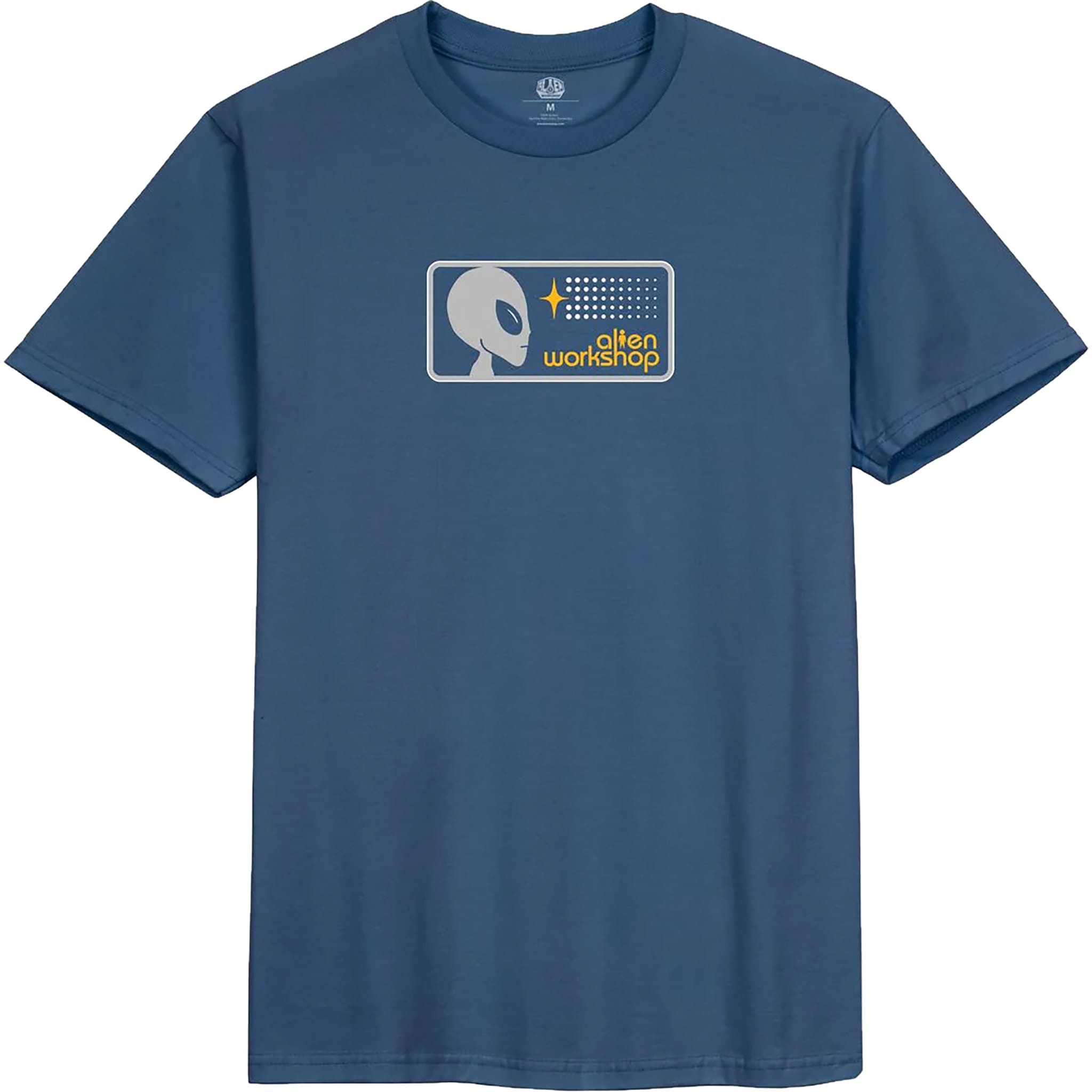 Alien Workshop Strobe Patch Tee Denim Blue T Shirt