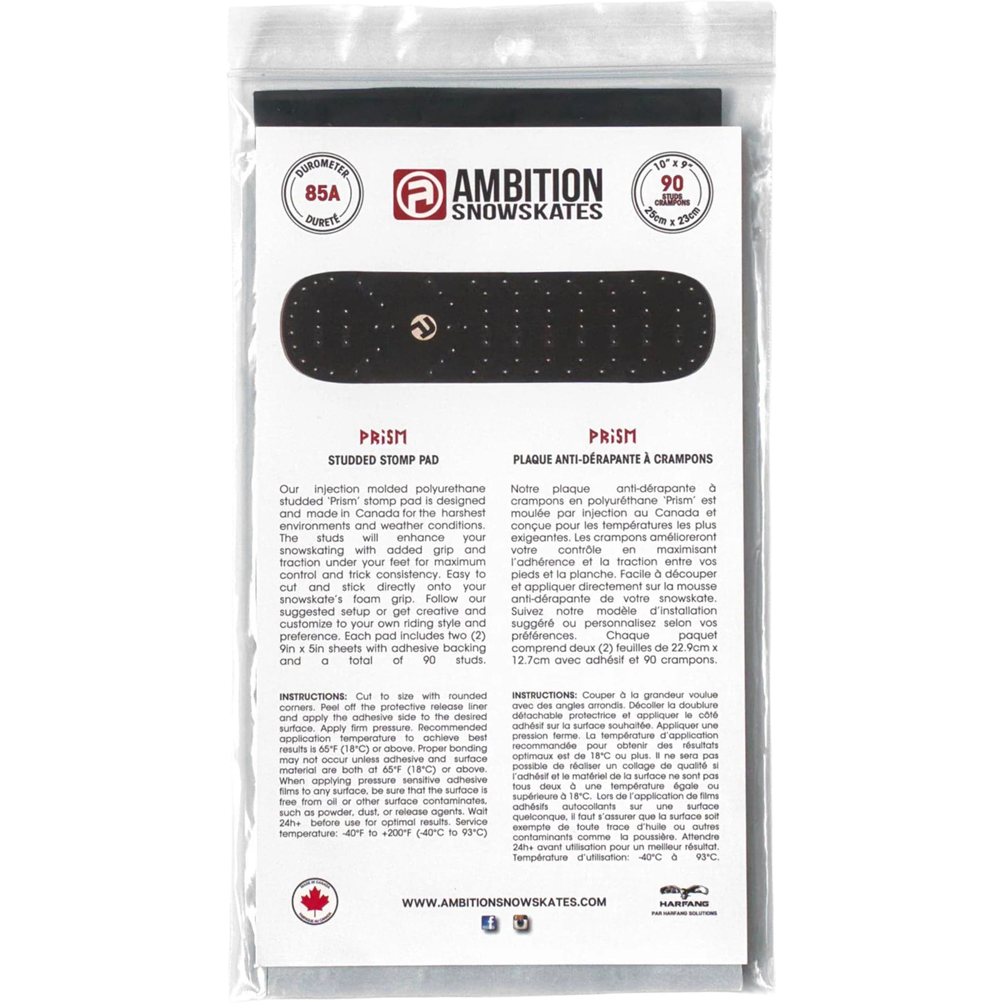 Ambition Prism Studded Grip Snowskate
