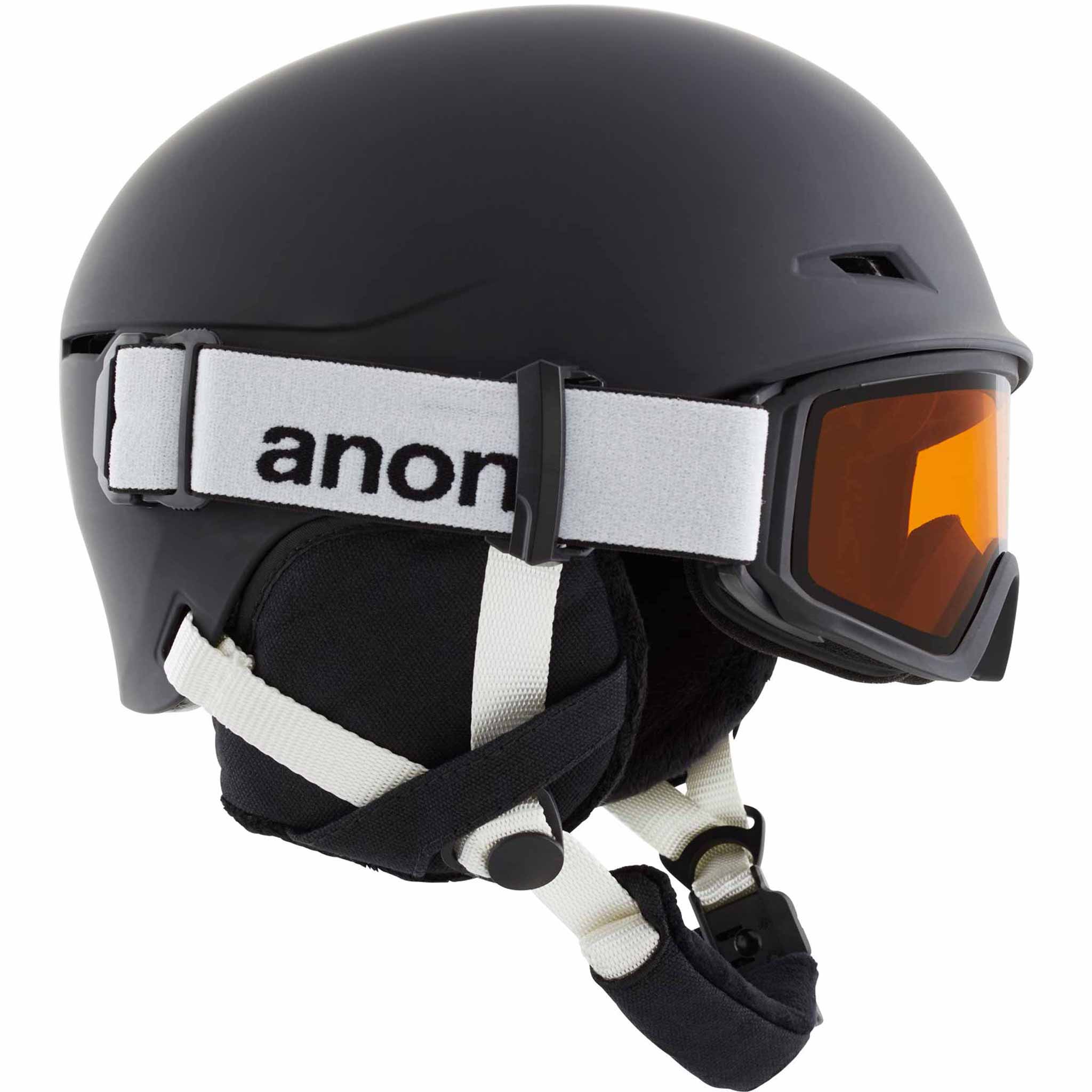 Anon Kids Define Ski & Snowboard Helmet Black 2026 Snowboard Helmet
