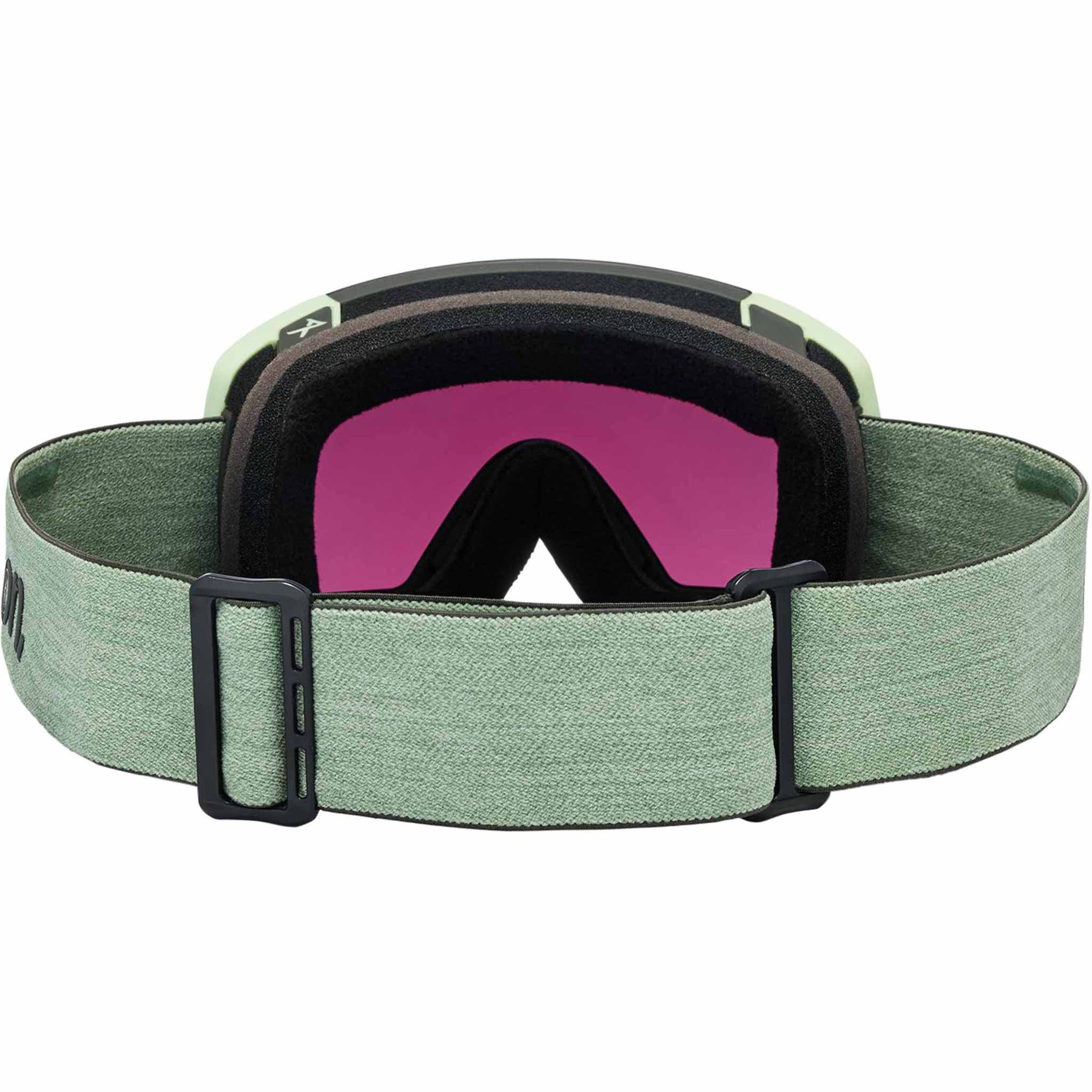 Anon M5S Low Bridge Goggle + Bonus Lens + MFI Face Mask Soft Sage Perceive Sunny Onyx 2026 Goggles