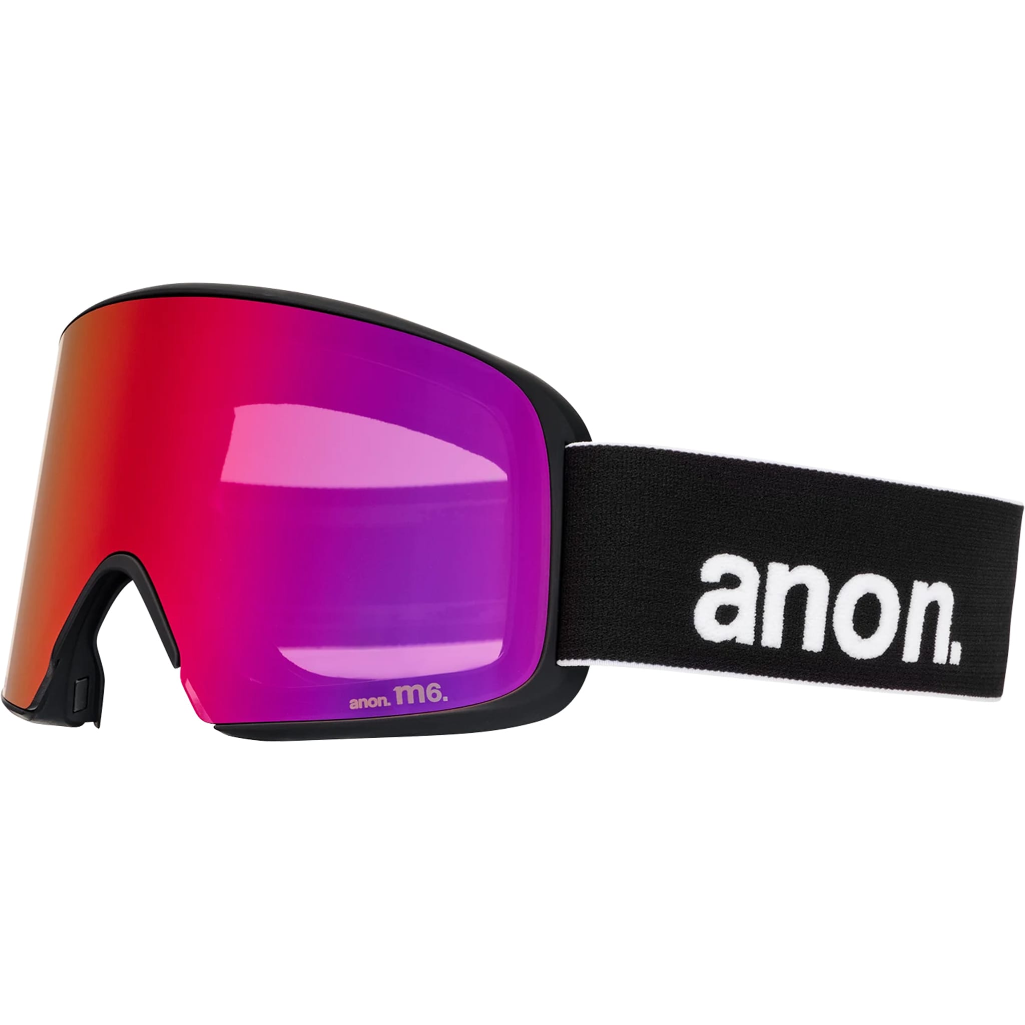 Anon M6 Goggle Black Perceive Sunny Red + Bonus Lens + MFI Face Mask 2027 Goggles