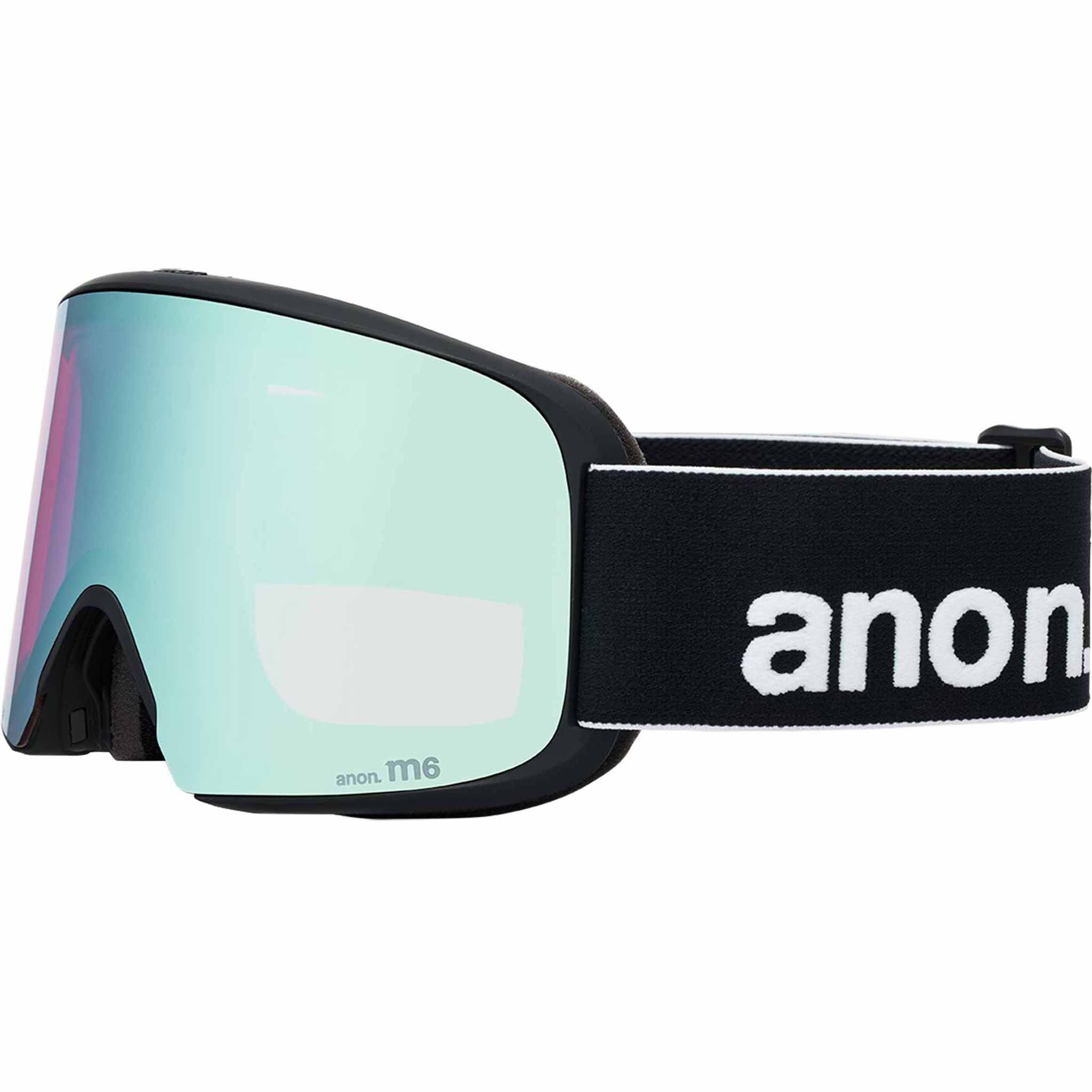 Anon M6 Low Bridge Goggle Black Perceive Variable Blue 2026 Goggles