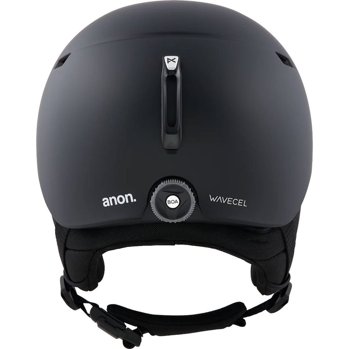 Anon Oslo WaveCel Round Fit Snow Helmet Black 2027 Snowboard Helmet