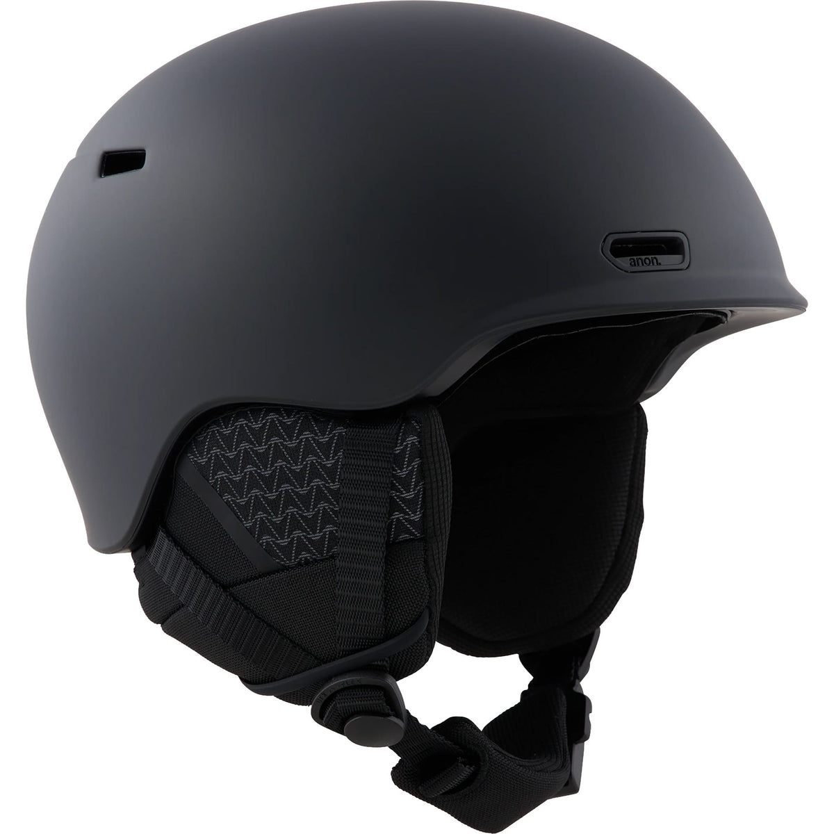 Anon Oslo WaveCel Round Fit Snow Helmet Black 2027 Snowboard Helmet