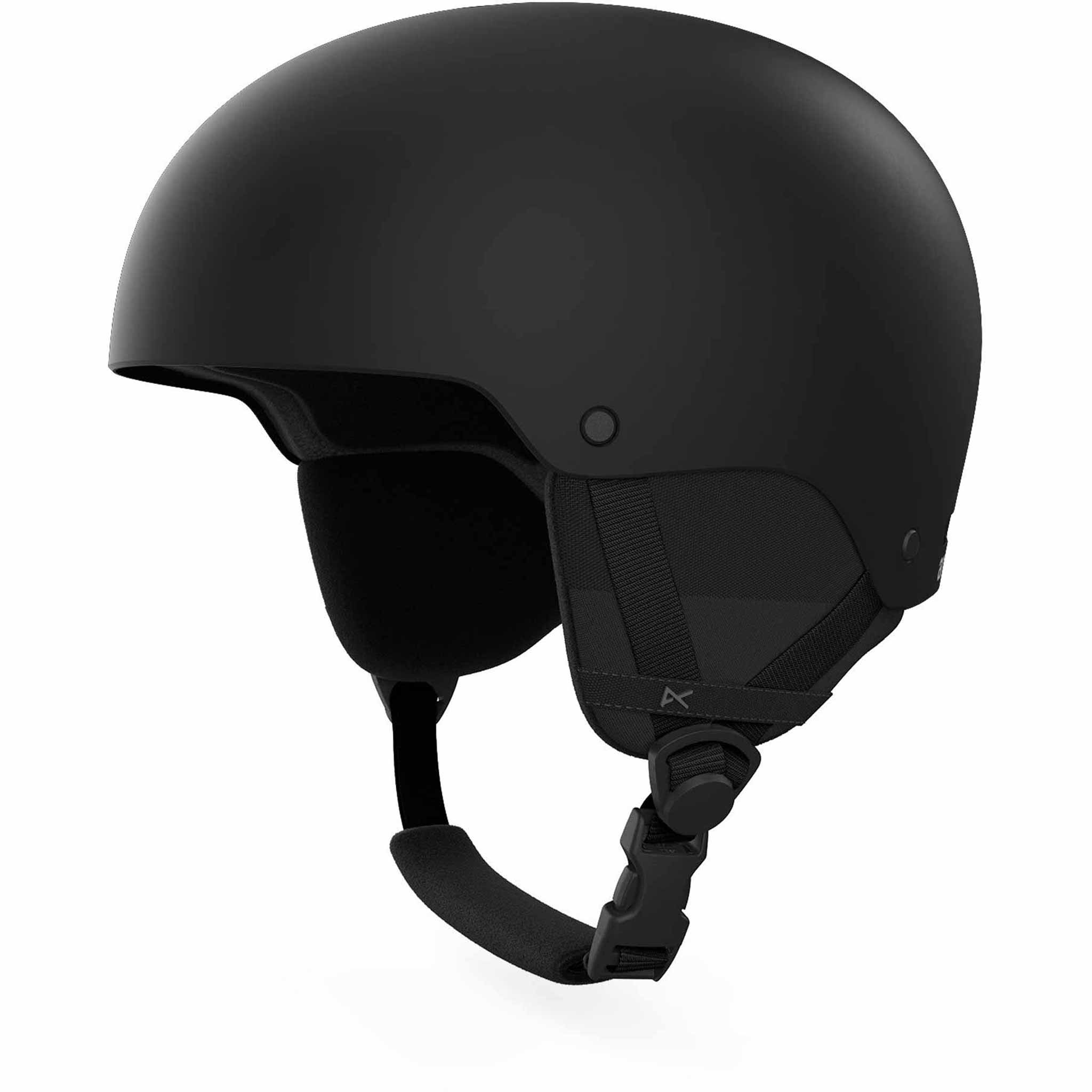 Anon Raider 3 Ski & Snowboard Helmet Round Fit Black 2026 Snowboard Helmet